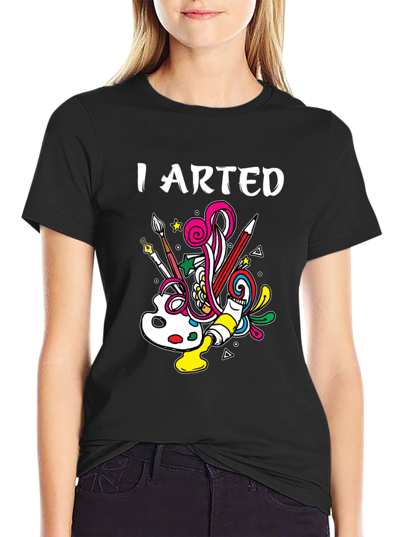 I Arted T-Shirt - Creative Design