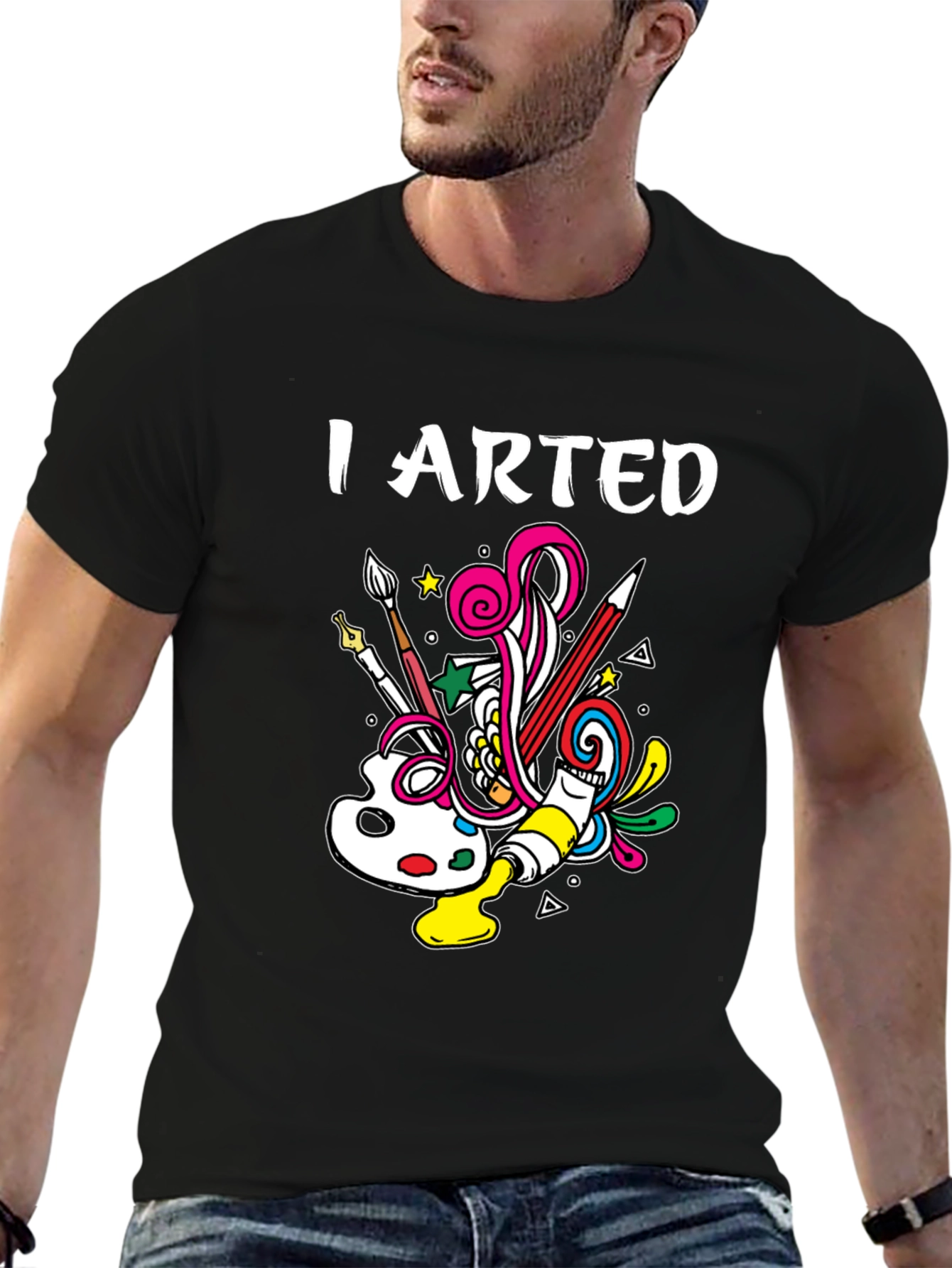 I Arted T-Shirt - Creative Design