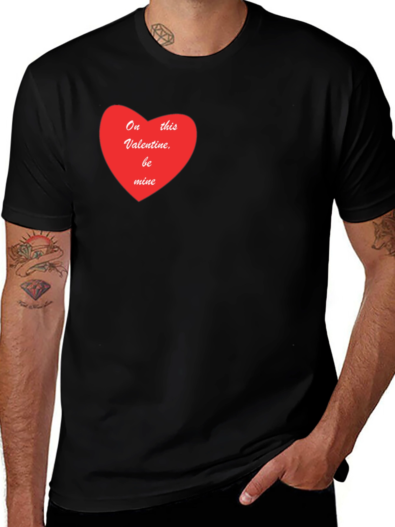 Valentines Day Be Mine Heart T-Shirt