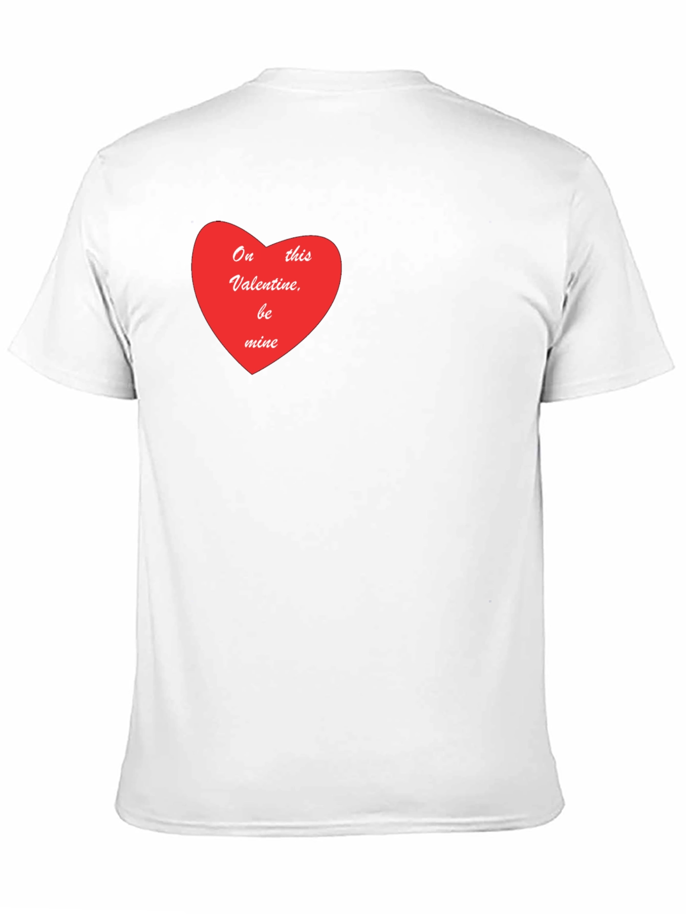 Valentines Day Be Mine Heart T-Shirt
