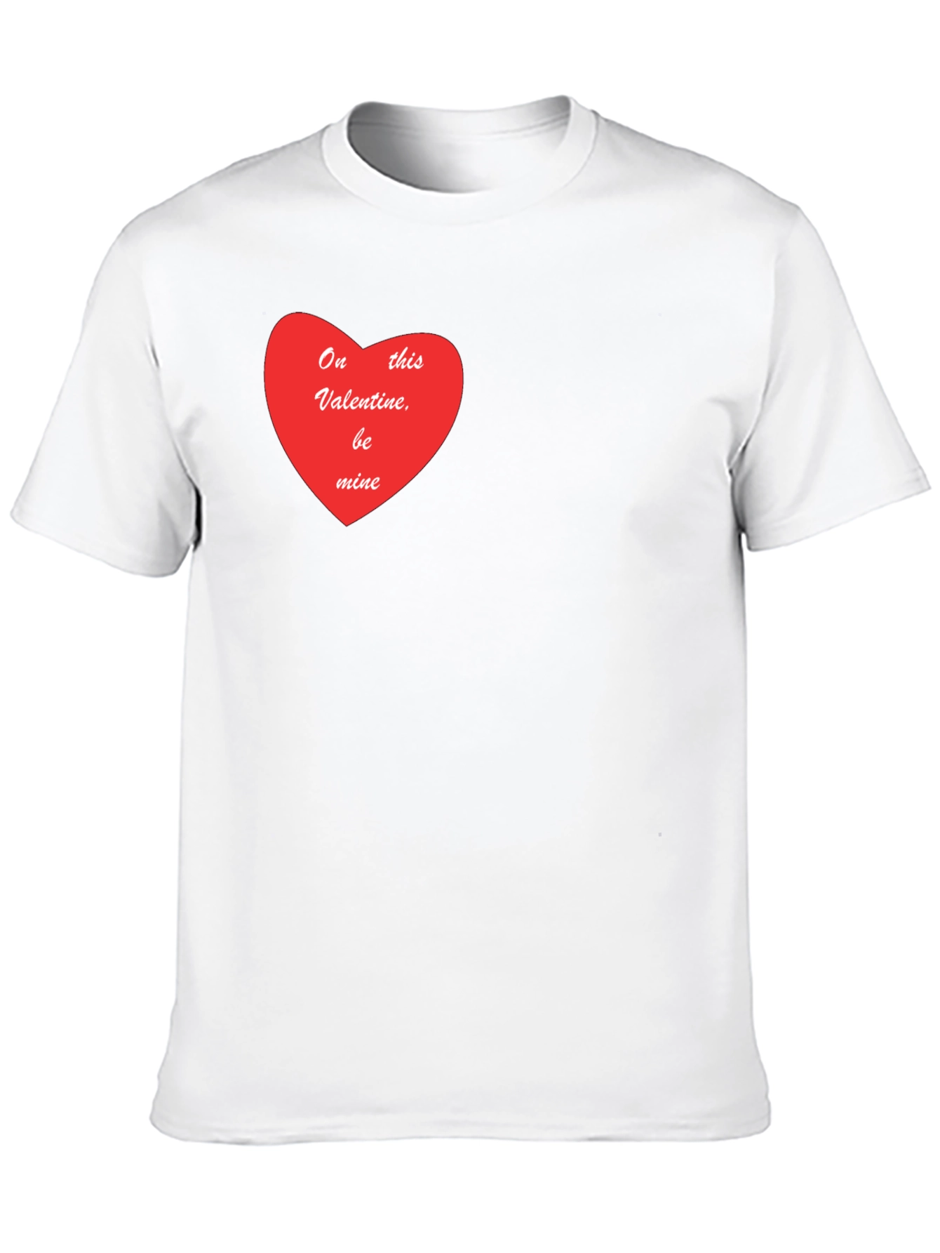 Valentines Day Be Mine Heart T-Shirt