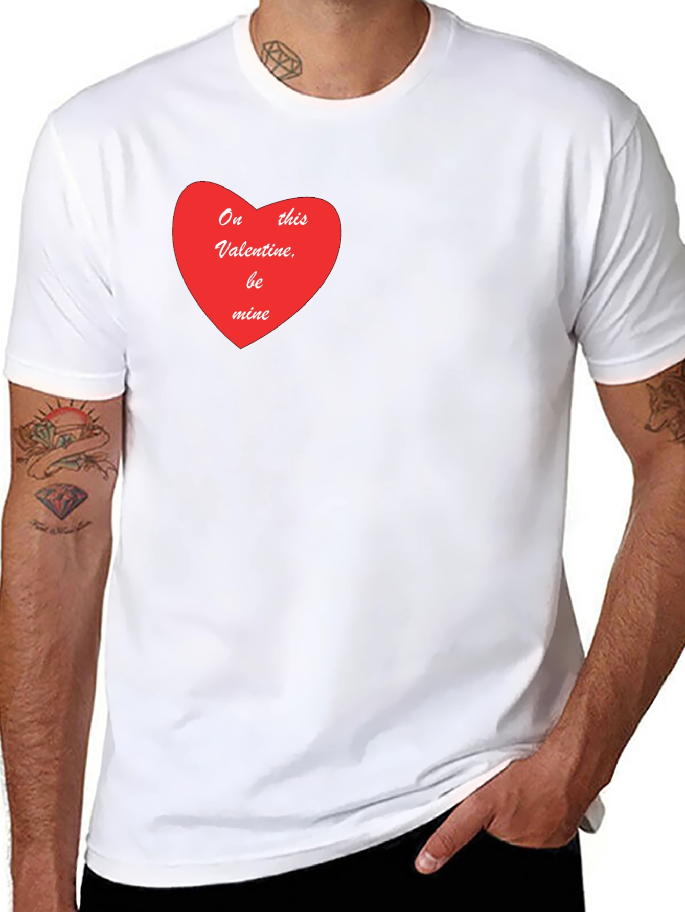 Valentines Day Be Mine Heart T-Shirt