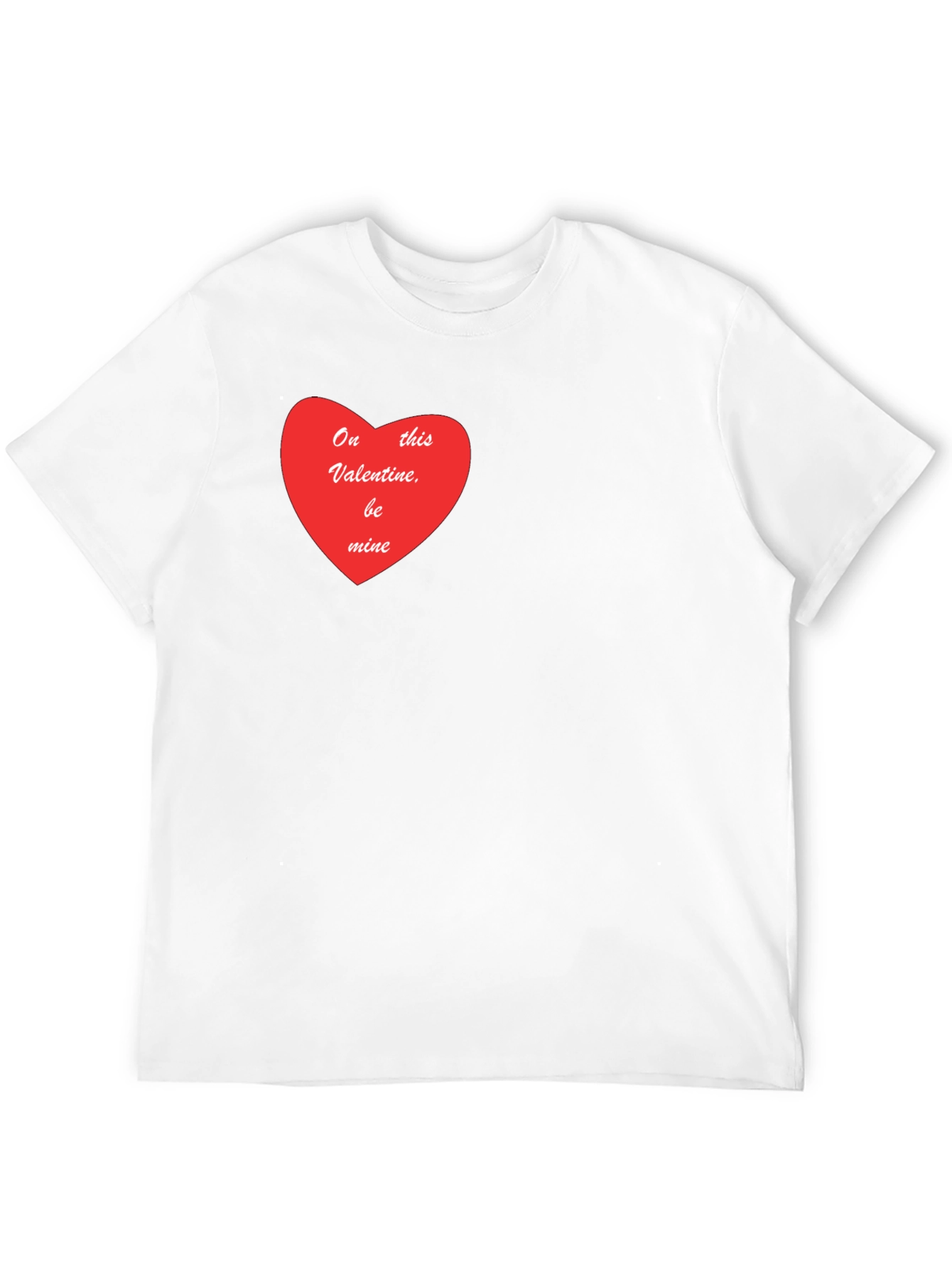 Valentines Day Be Mine Heart T-Shirt