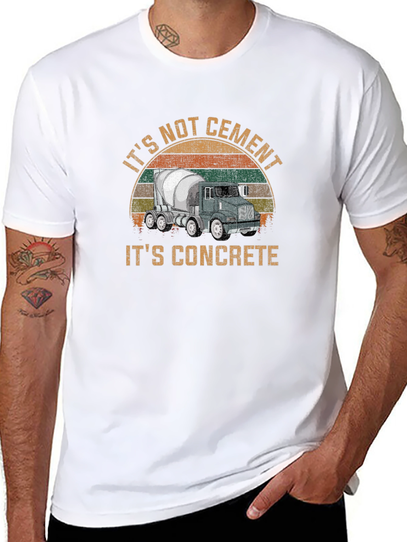 Its Not Cement Its Concrete T-Shirt
