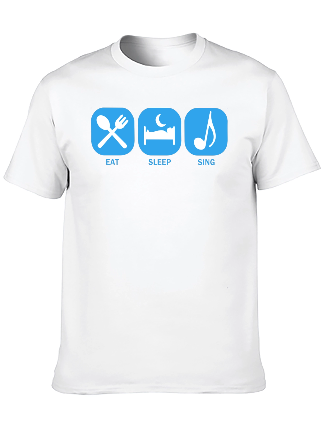 Eat Sleep Sing T-Shirt - Musicians Life