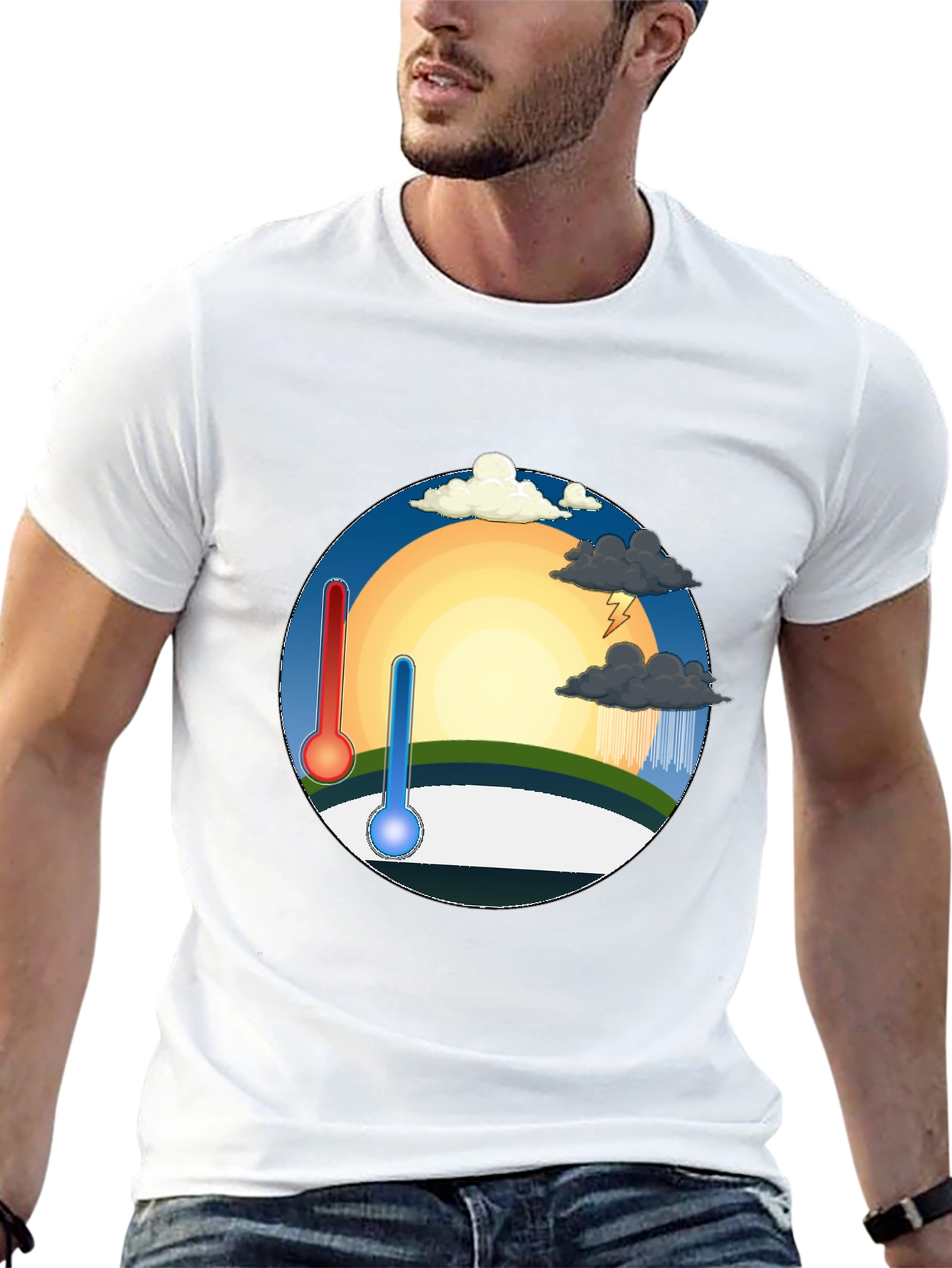 Climate Change T-Shirt - Hot & Cold Weather Tee