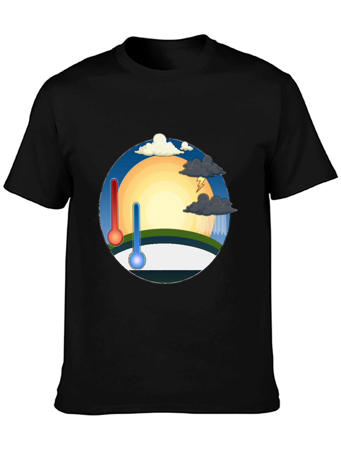 Climate Change T-Shirt - Hot & Cold Weather Tee