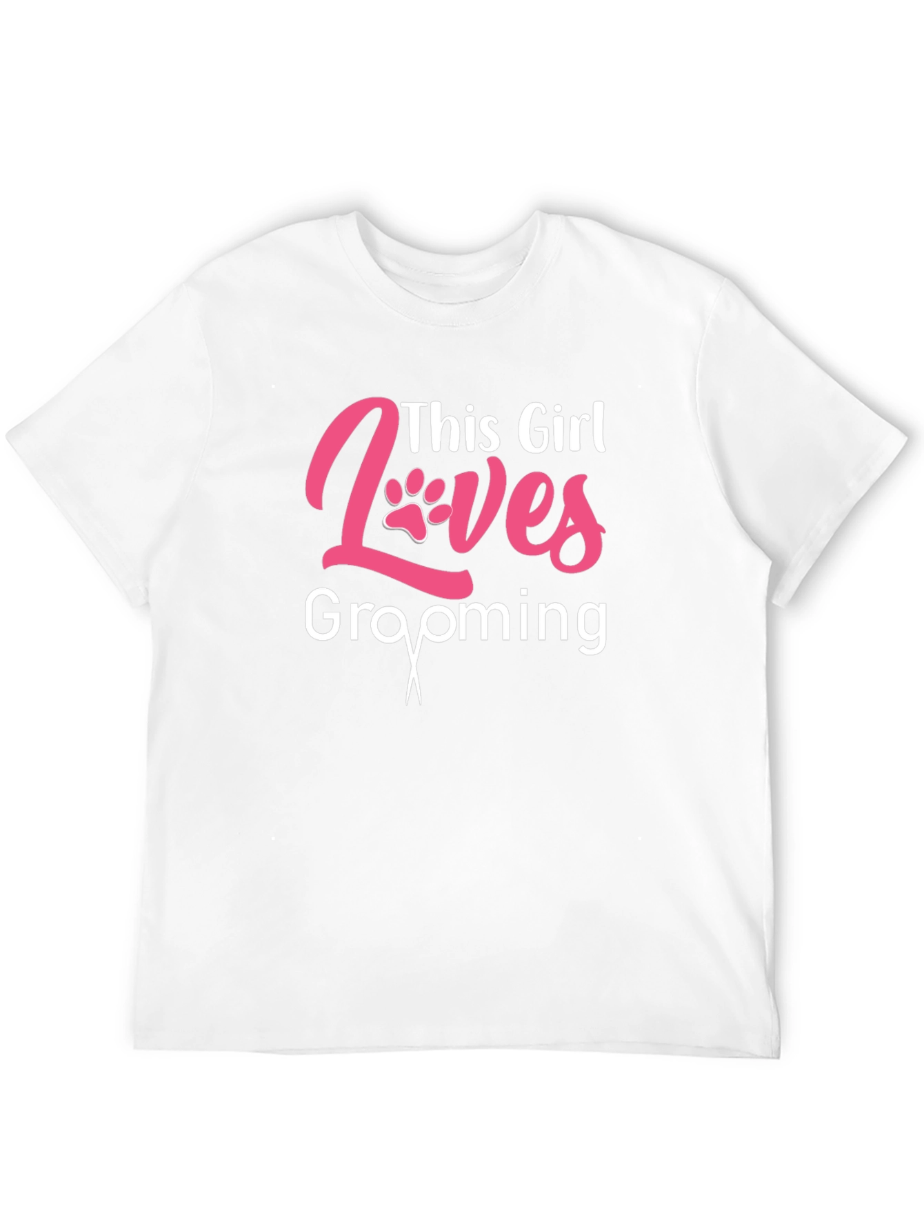 This Girl Loves Grooming Black T-Shirt