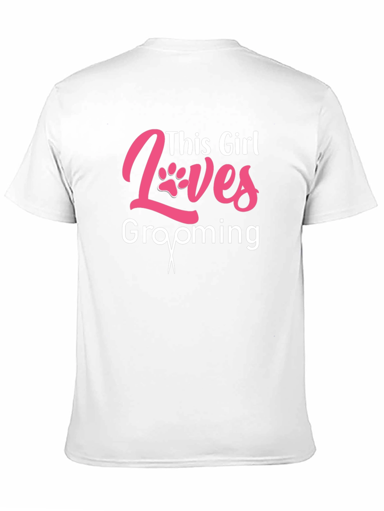 This Girl Loves Grooming Black T-Shirt