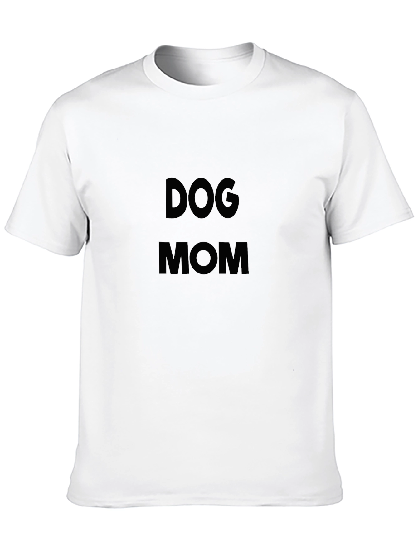 Dog Mom Black Graphic Tee