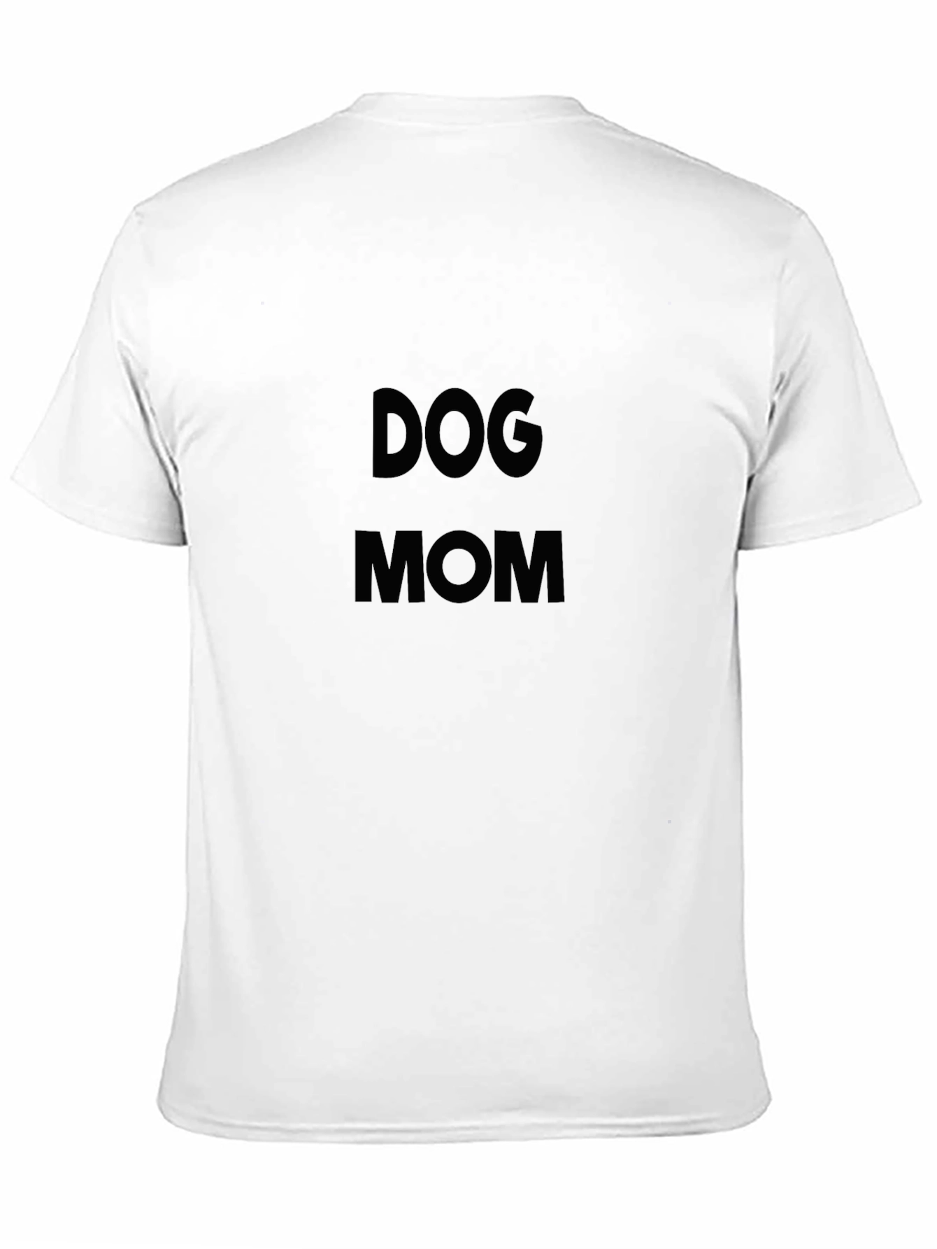 Dog Mom Black Graphic Tee