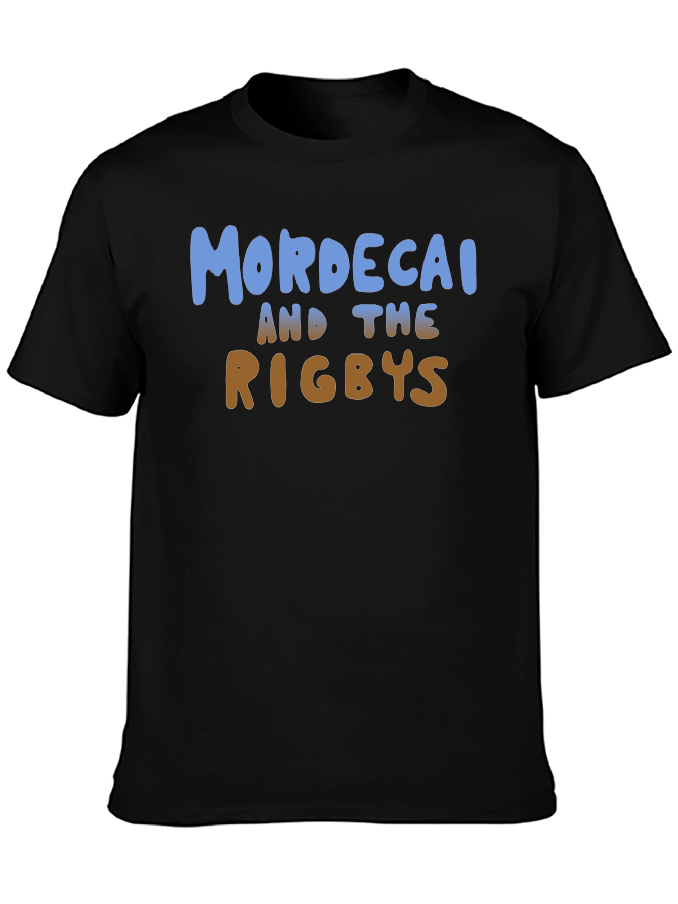 Mordecai and the Rigbys Black T-Shirt