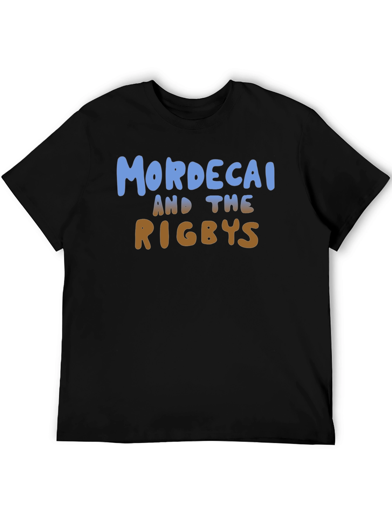 Mordecai and the Rigbys Black T-Shirt