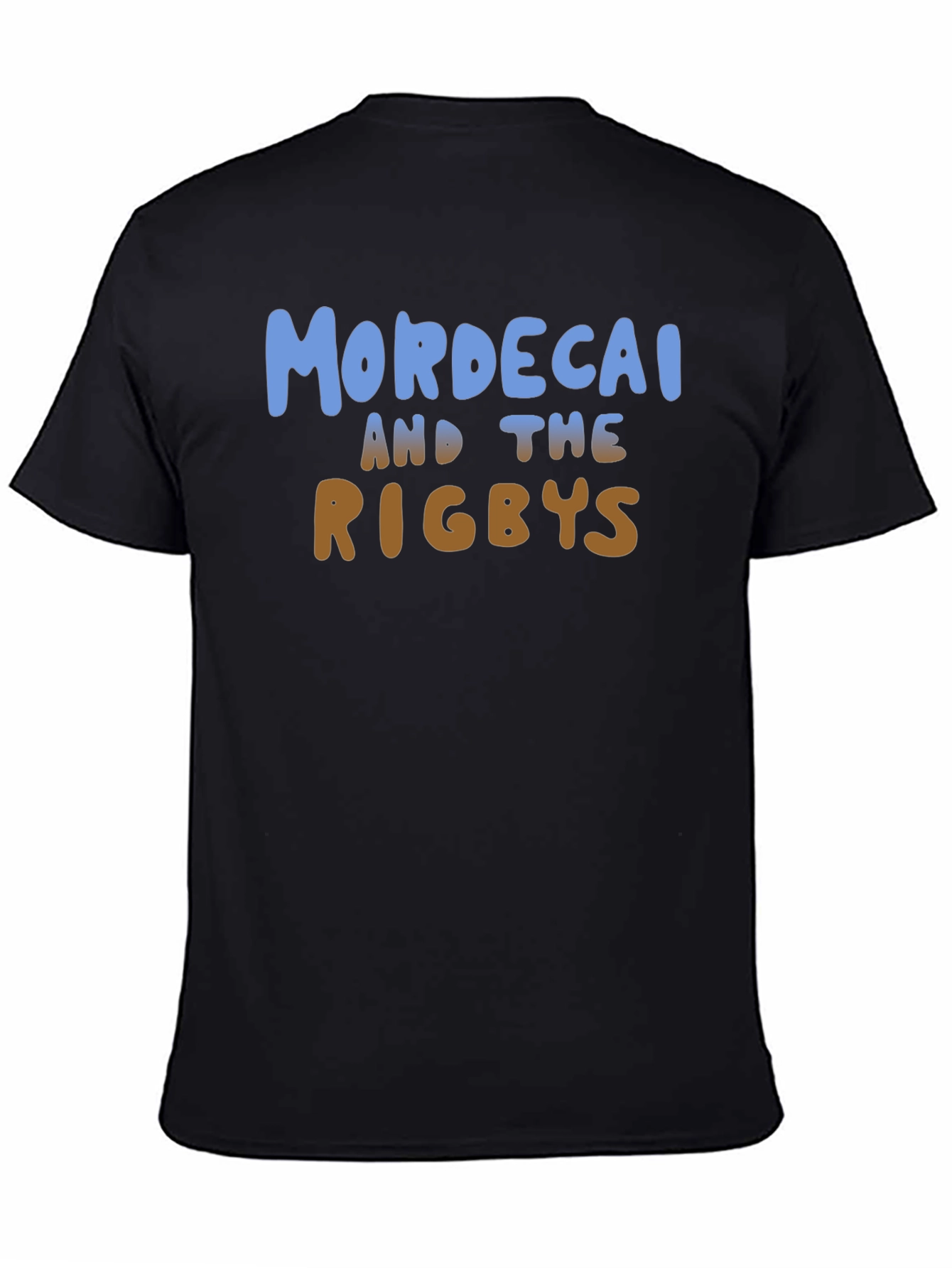 Mordecai and the Rigbys Black T-Shirt
