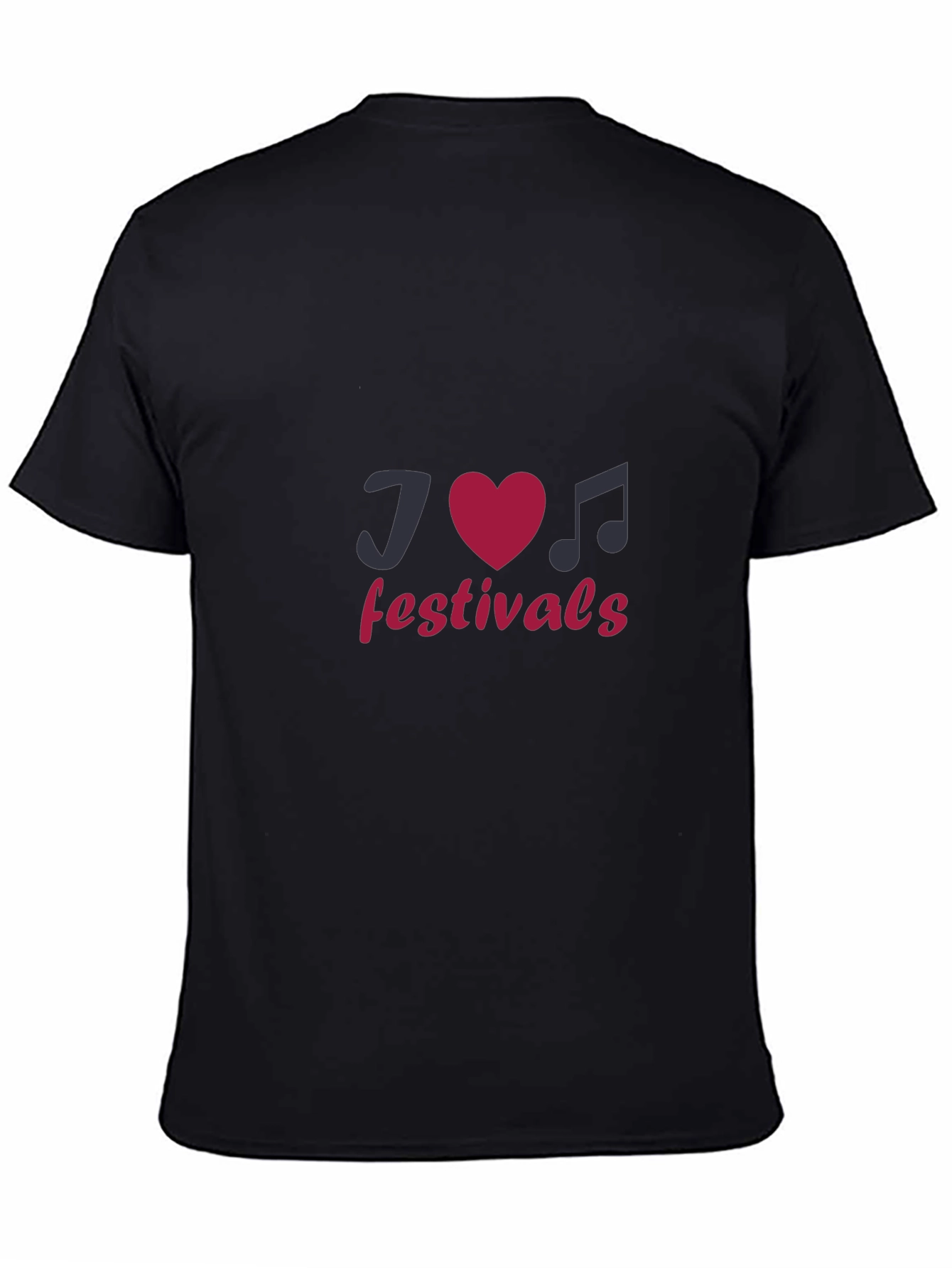 Jazz Festivals Graphic Black T-Shirt