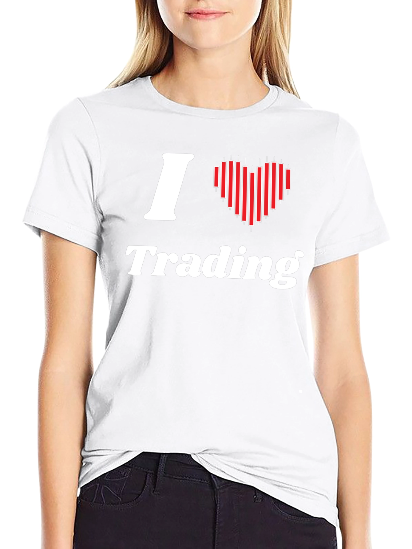 I Love Trading Black T-Shirt