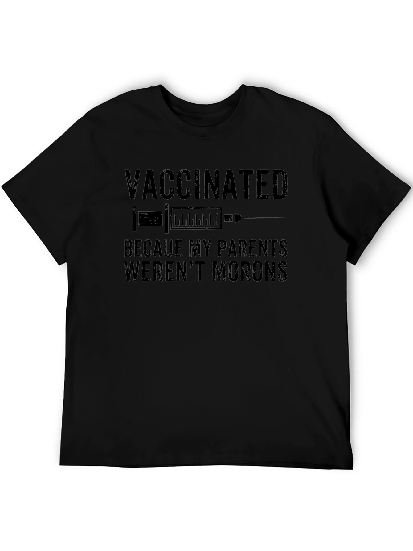 Vaccinated Adult T-Shirt: Smart Parents Design