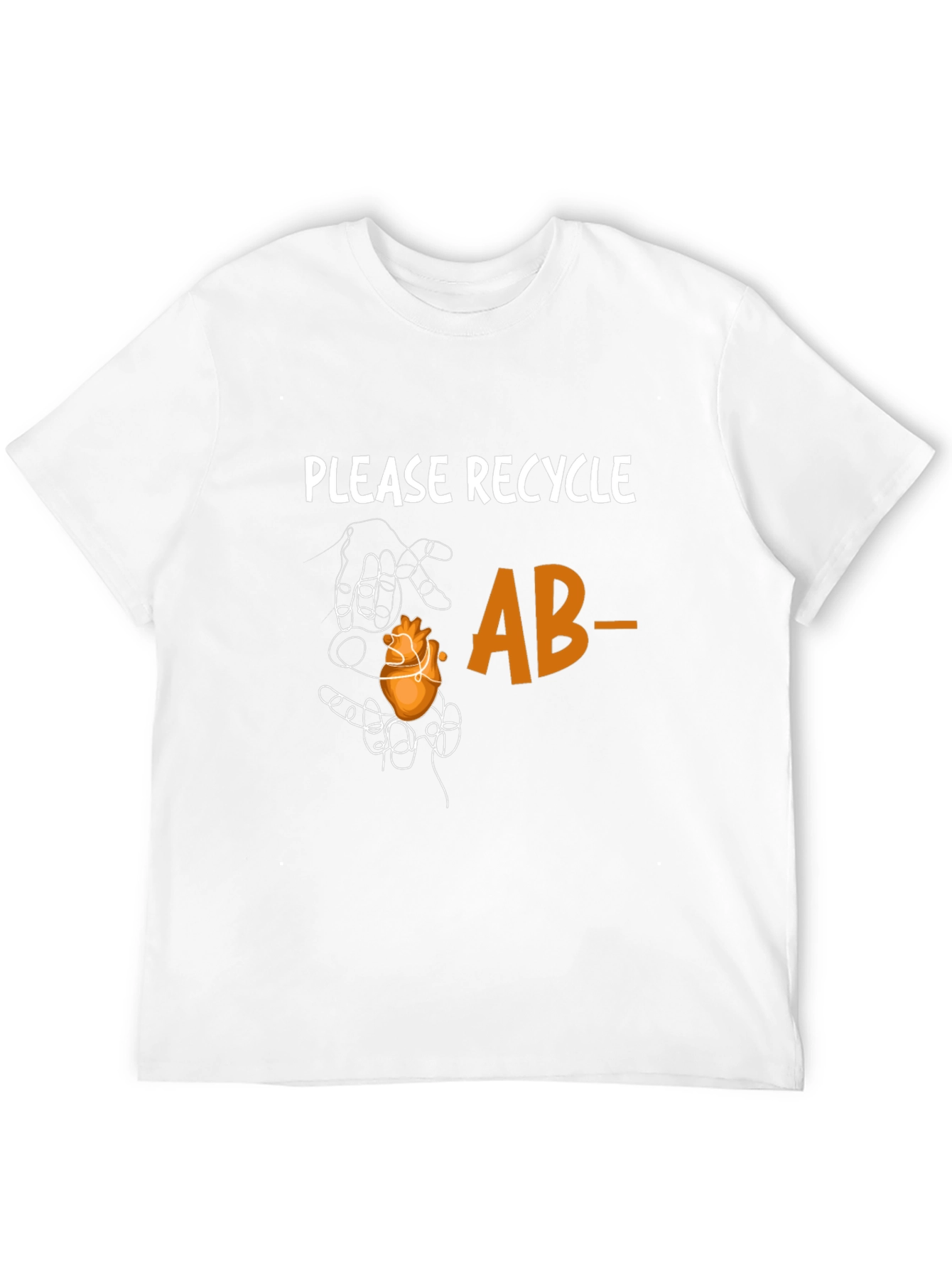 Recycle AB- Heart Graphic Tee