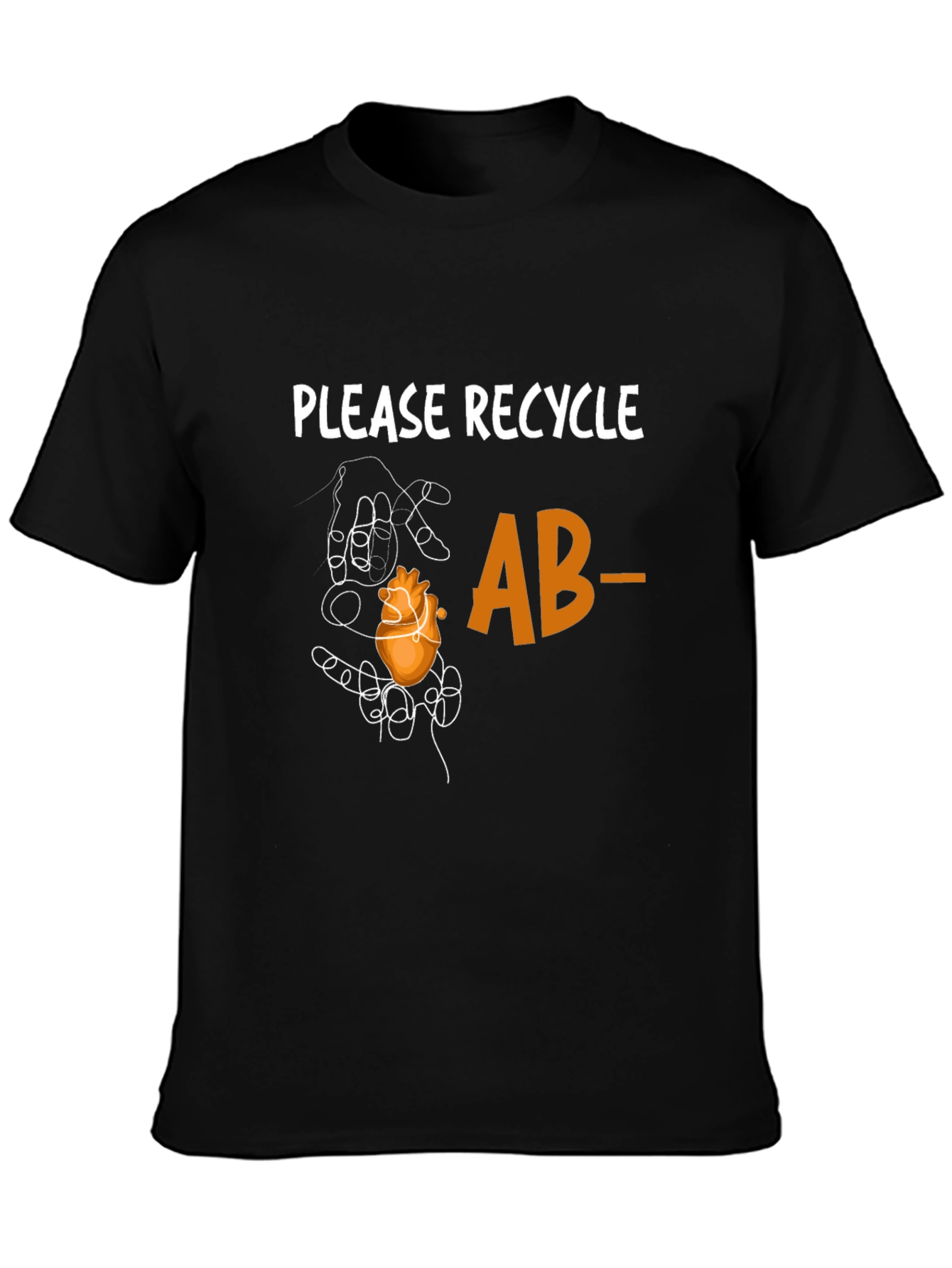Recycle AB- Heart Graphic Tee