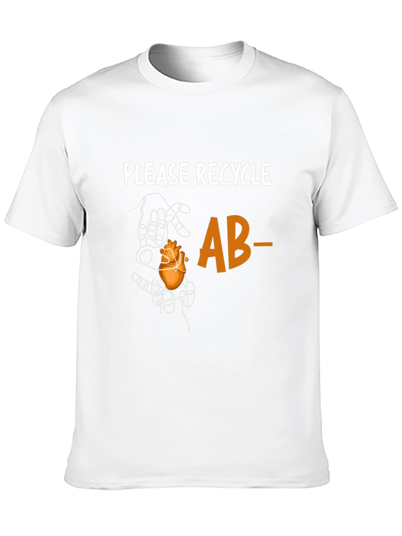 Recycle AB- Heart Graphic Tee