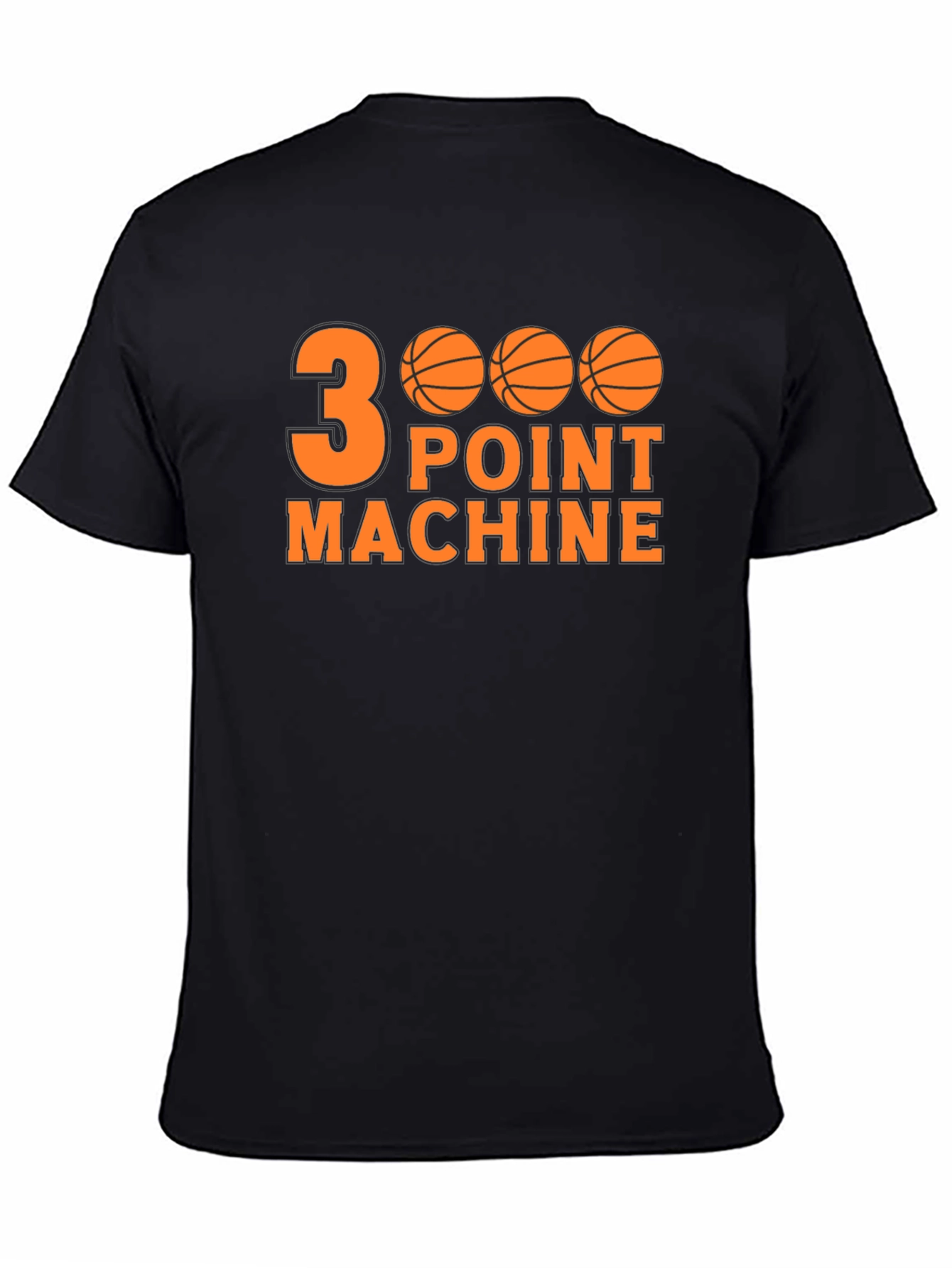 3 Point Machine Basketball Graphic Tee
