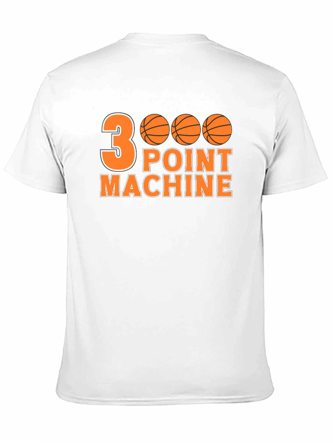 3 Point Machine Basketball Graphic Tee