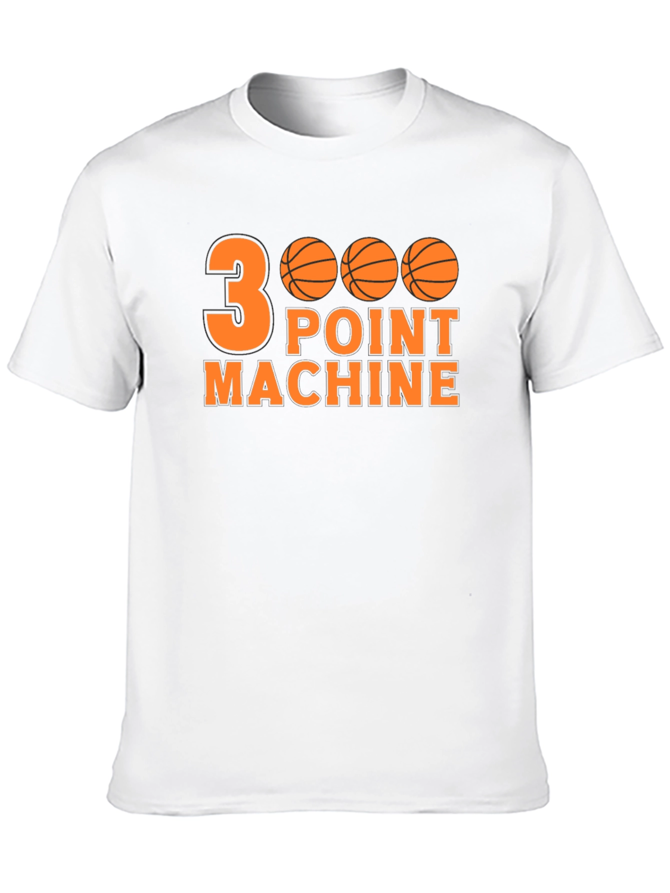3 Point Machine Basketball Graphic Tee