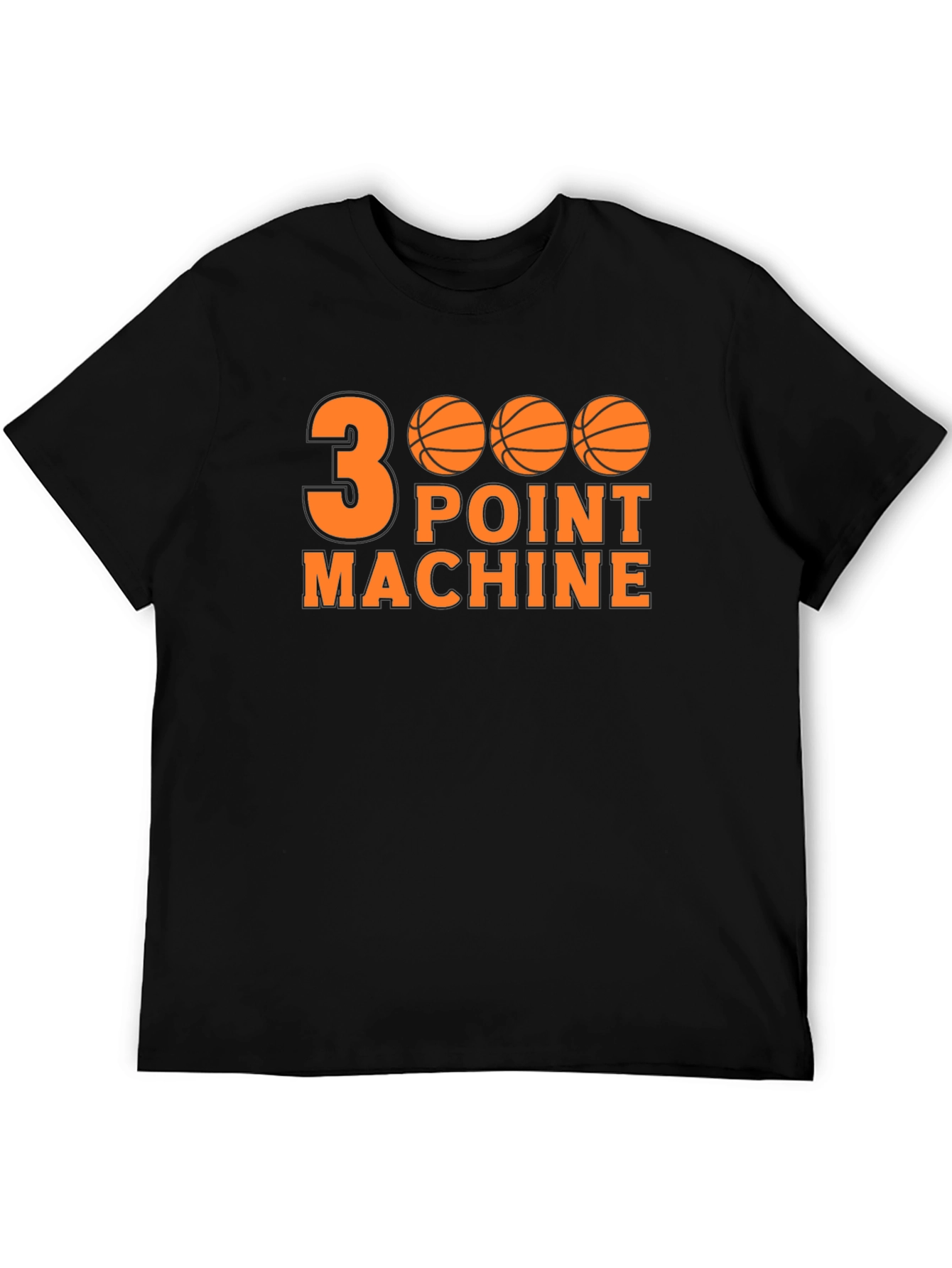 3 Point Machine Basketball Graphic Tee