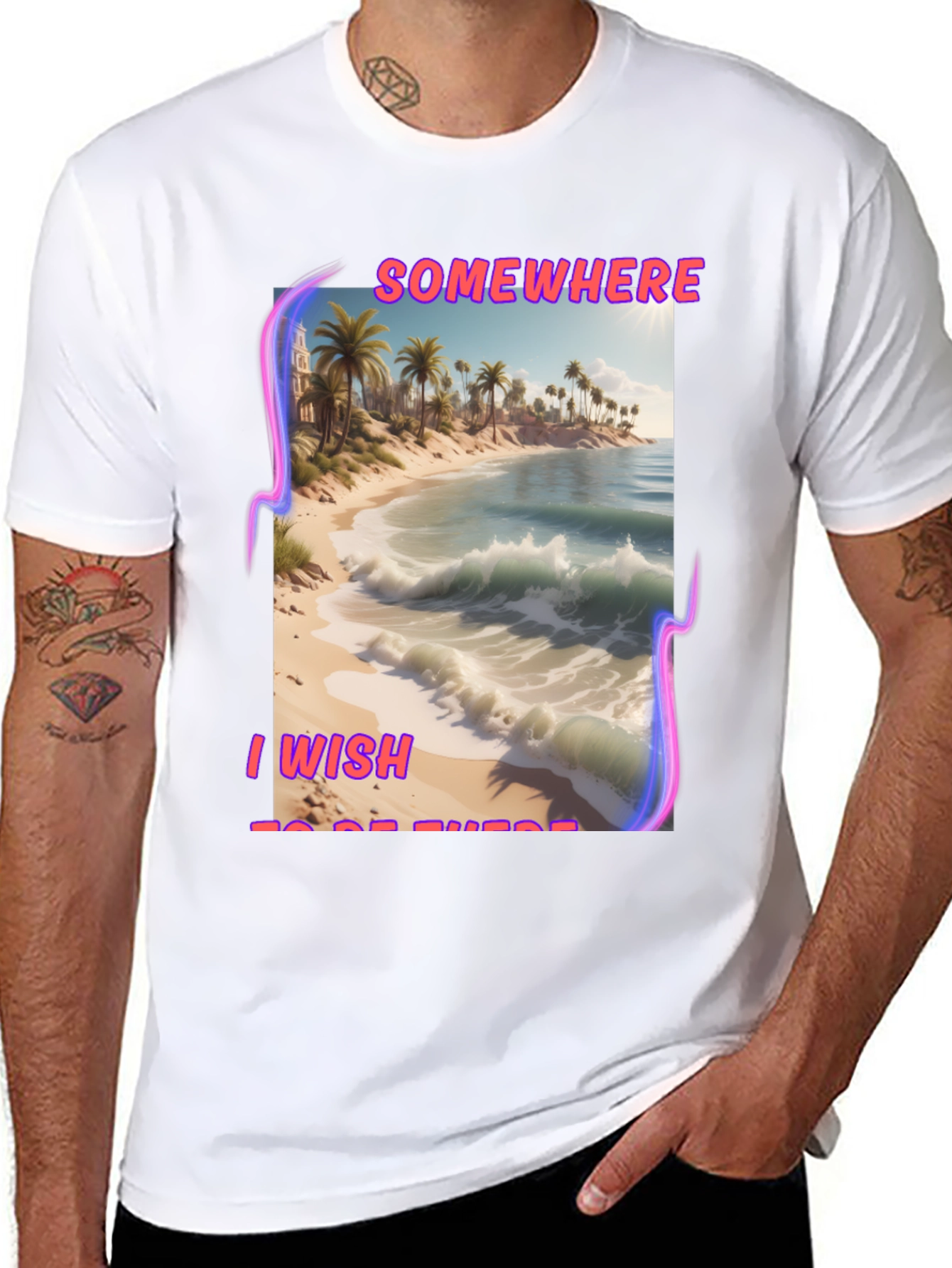 Wish You Were Here Graphic Tee