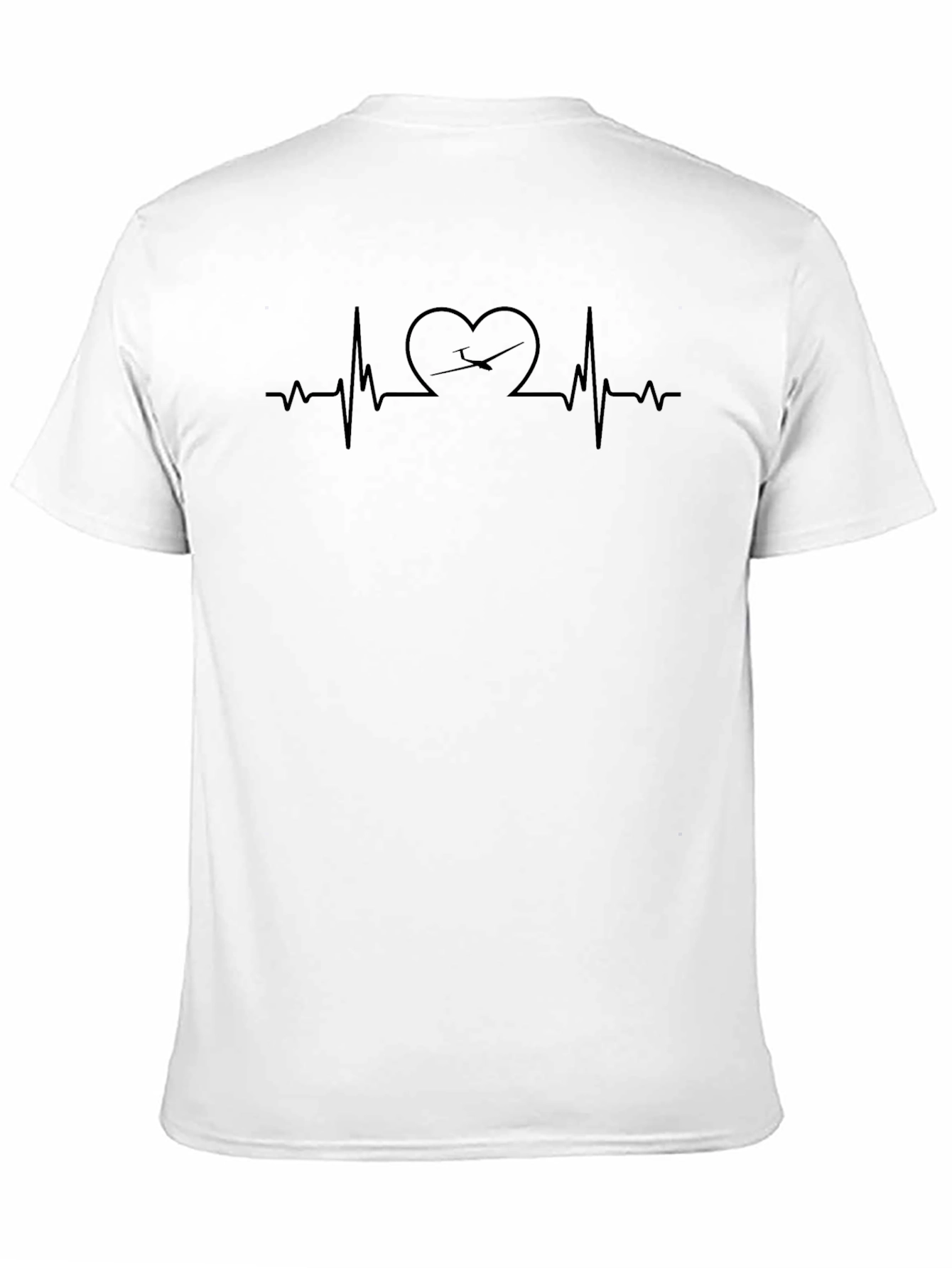 Pilot Heartbeat T-Shirt - Aviation Lover Tee