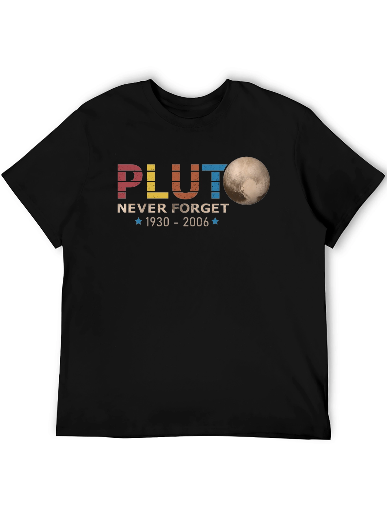 Pluto Never Forget Retro T-Shirt