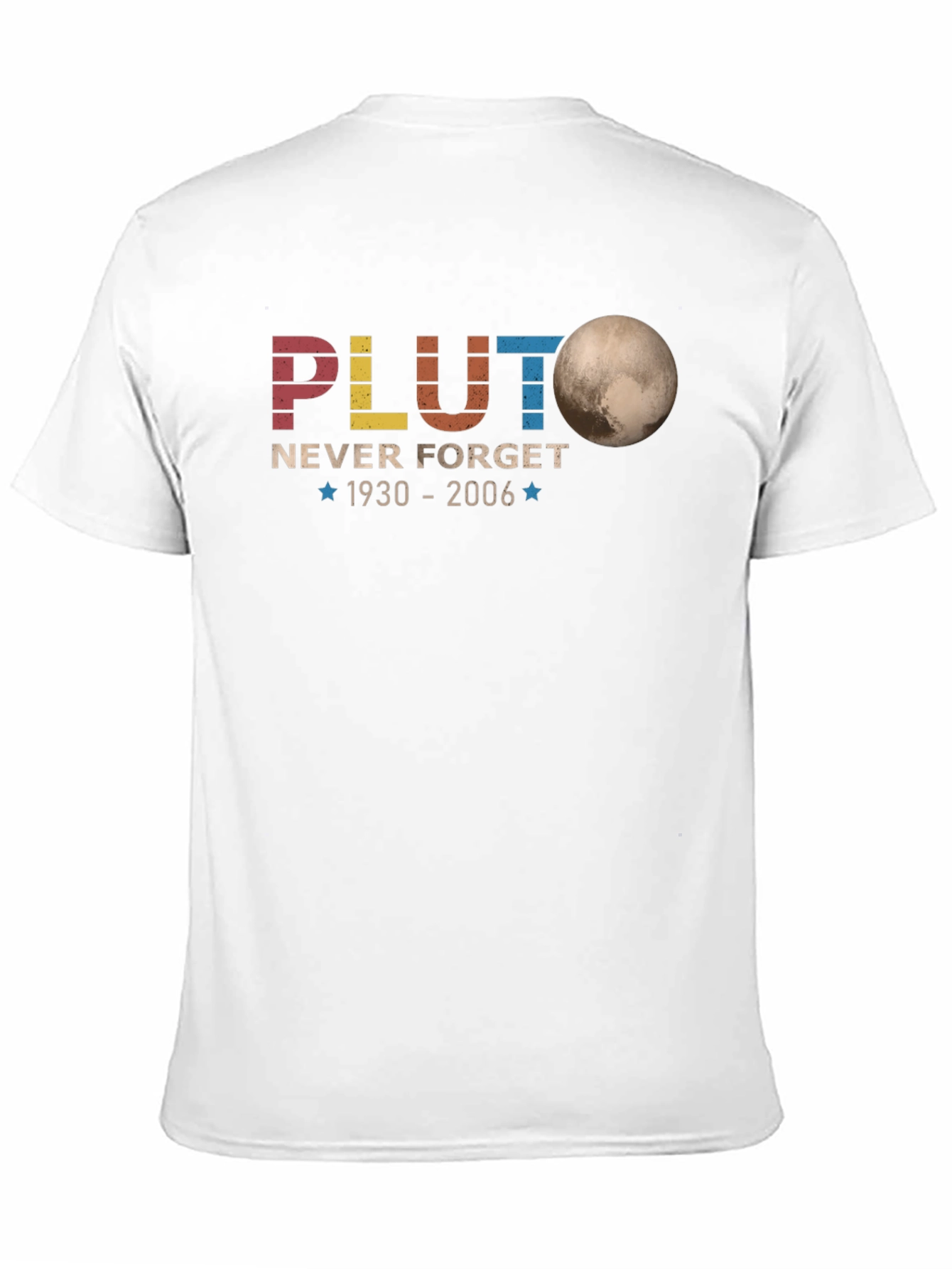 Pluto Never Forget Retro T-Shirt
