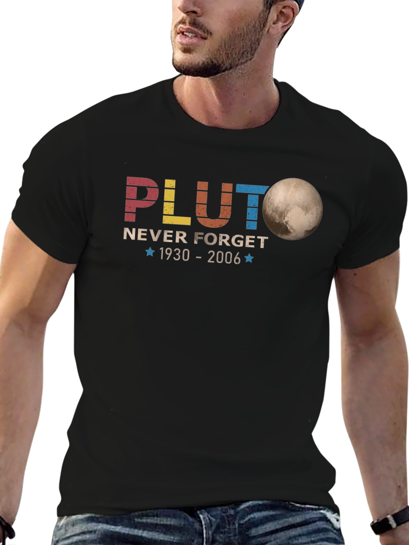 Pluto Never Forget Retro T-Shirt