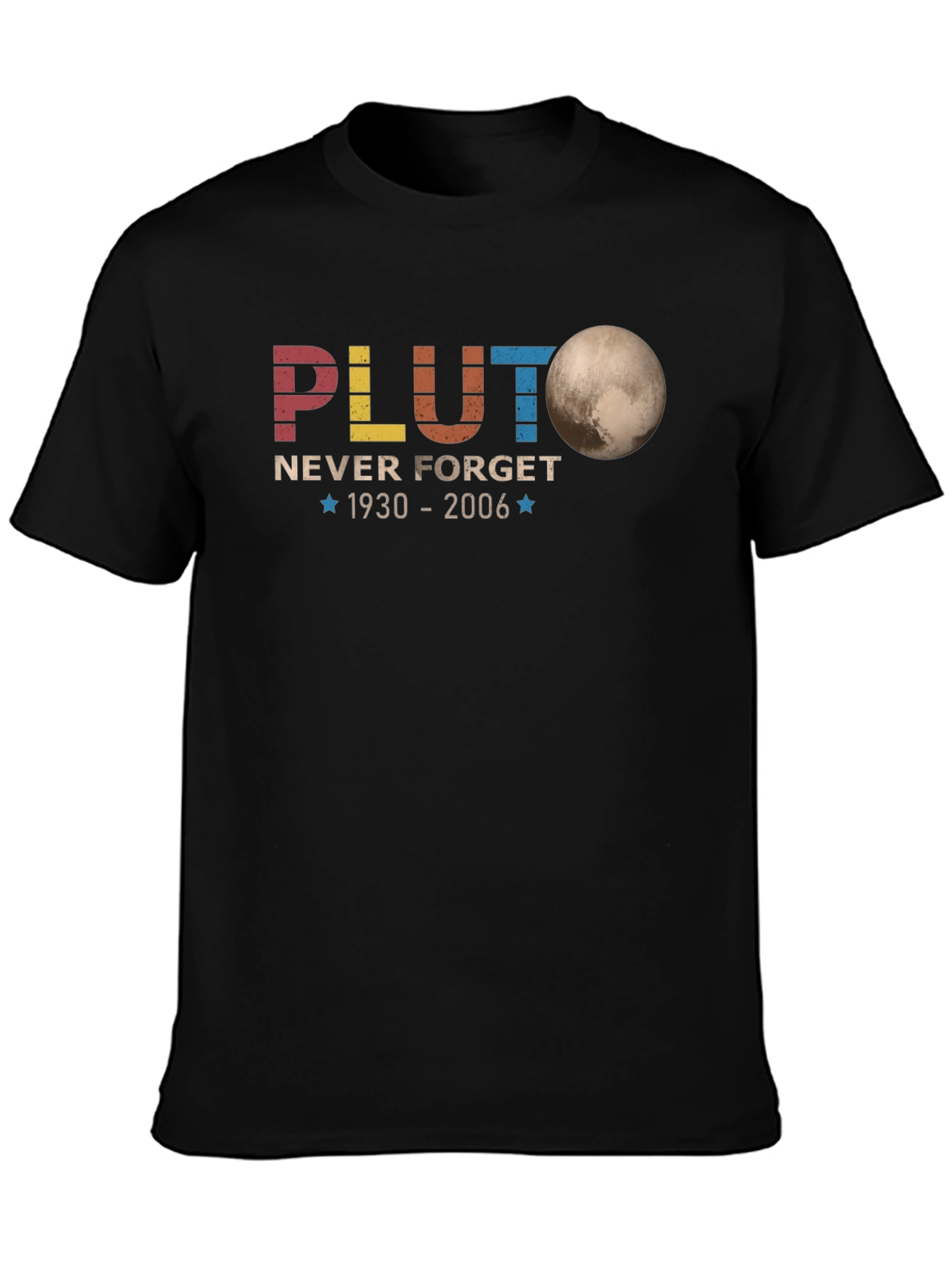 Pluto Never Forget Retro T-Shirt