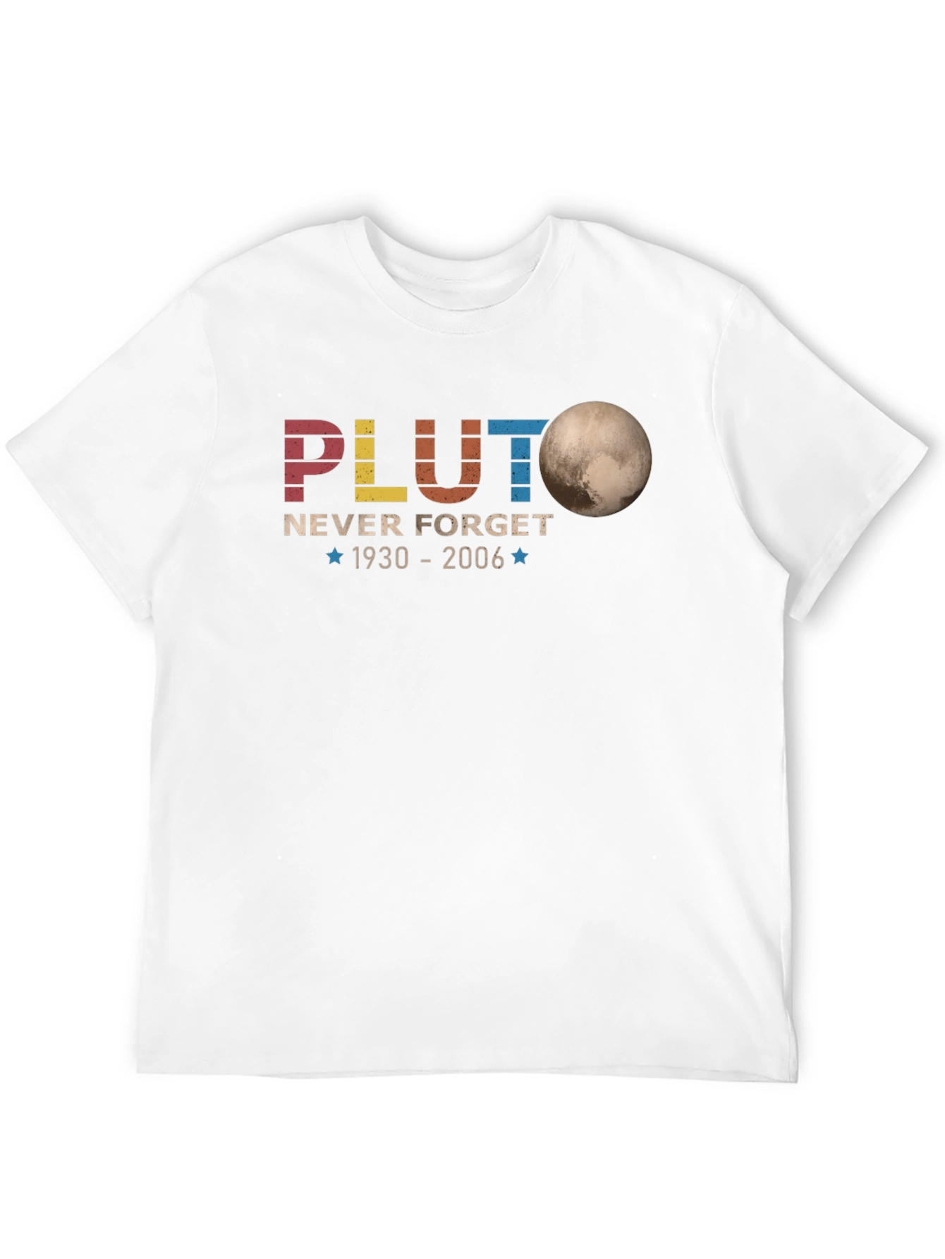 Pluto Never Forget Retro T-Shirt