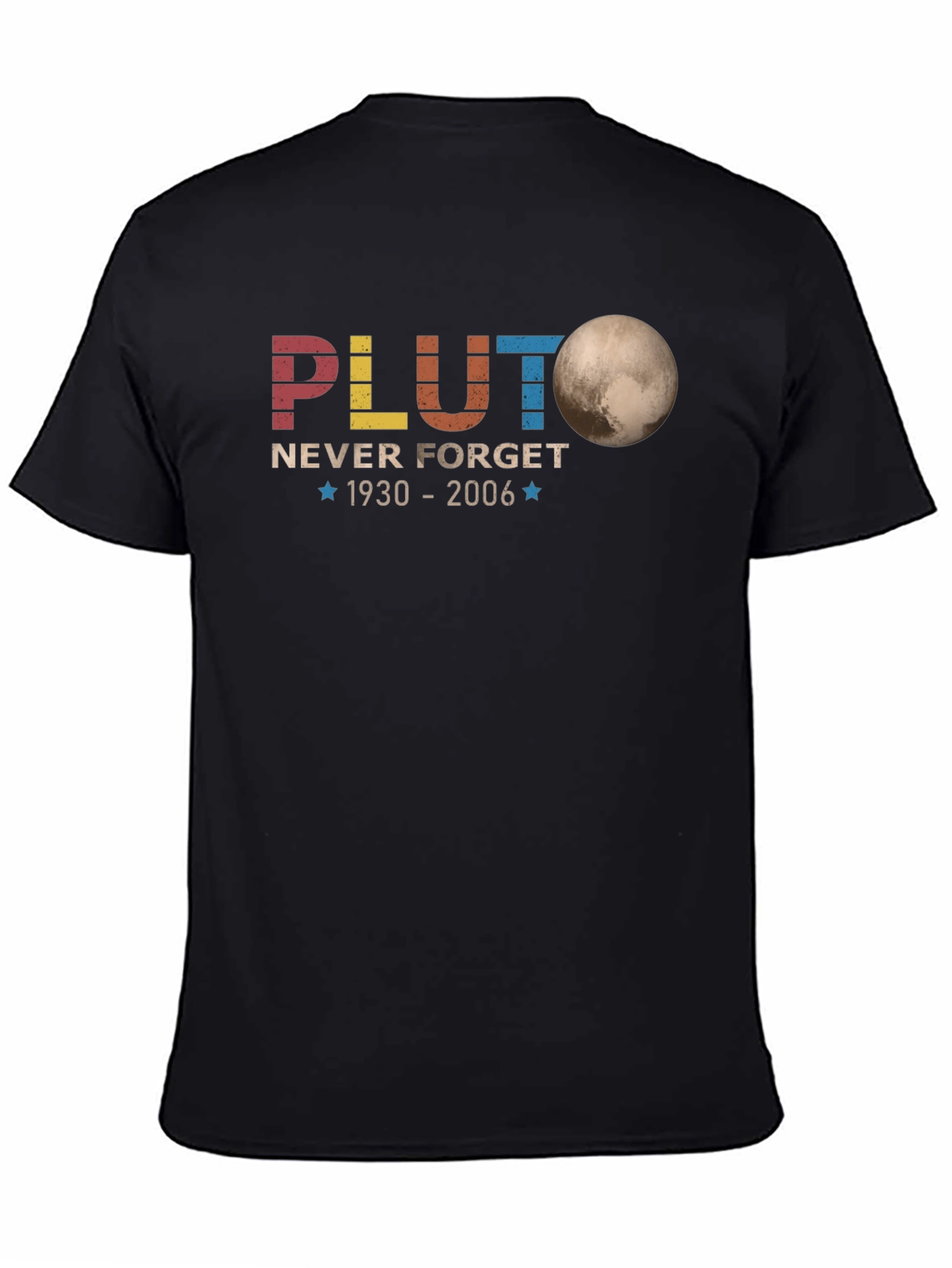 Pluto Never Forget Retro T-Shirt