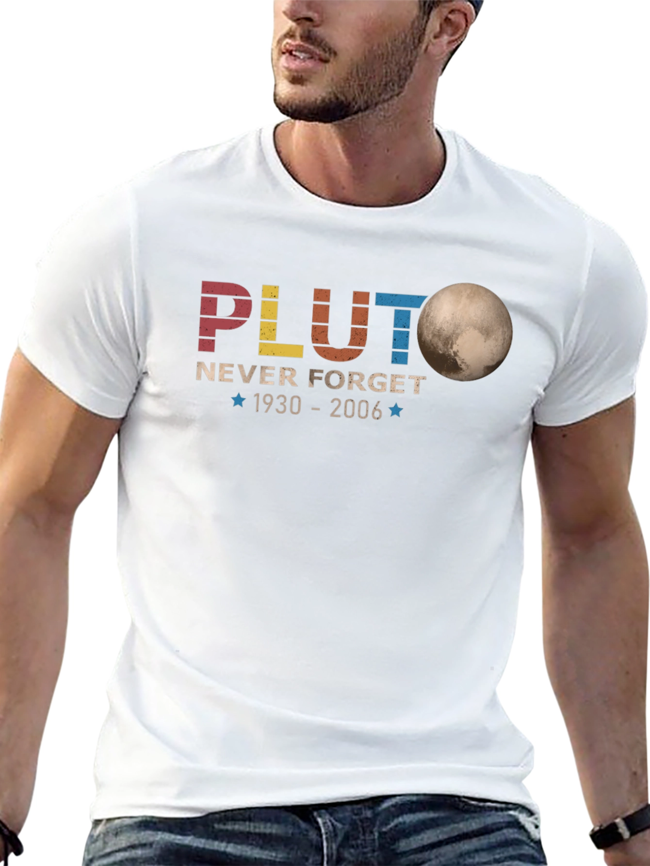 Pluto Never Forget Retro T-Shirt