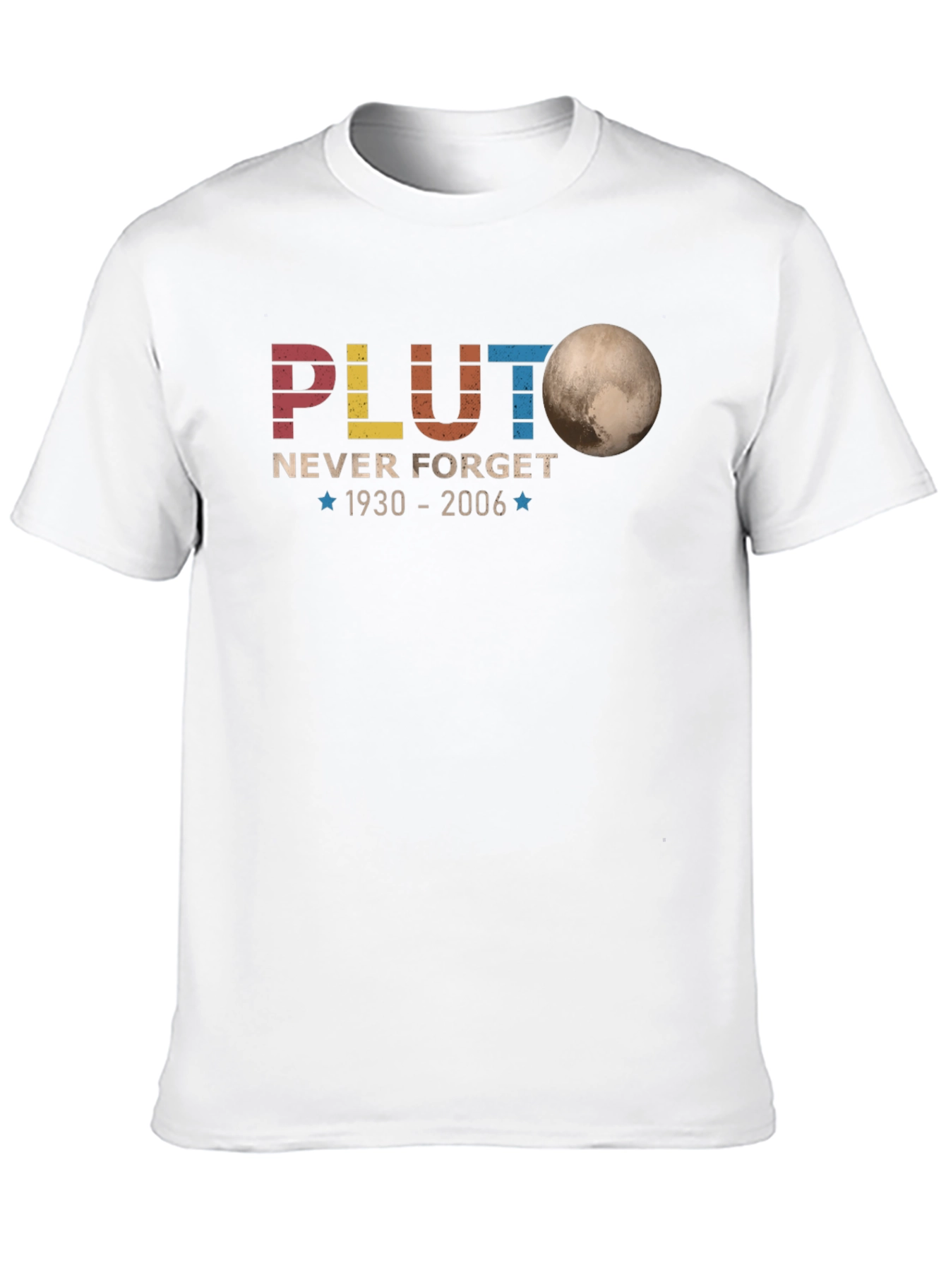 Pluto Never Forget Retro T-Shirt