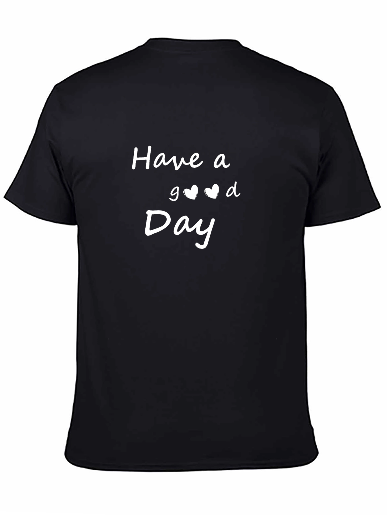 Have a Good Day Graphic Tee - Heart Accents