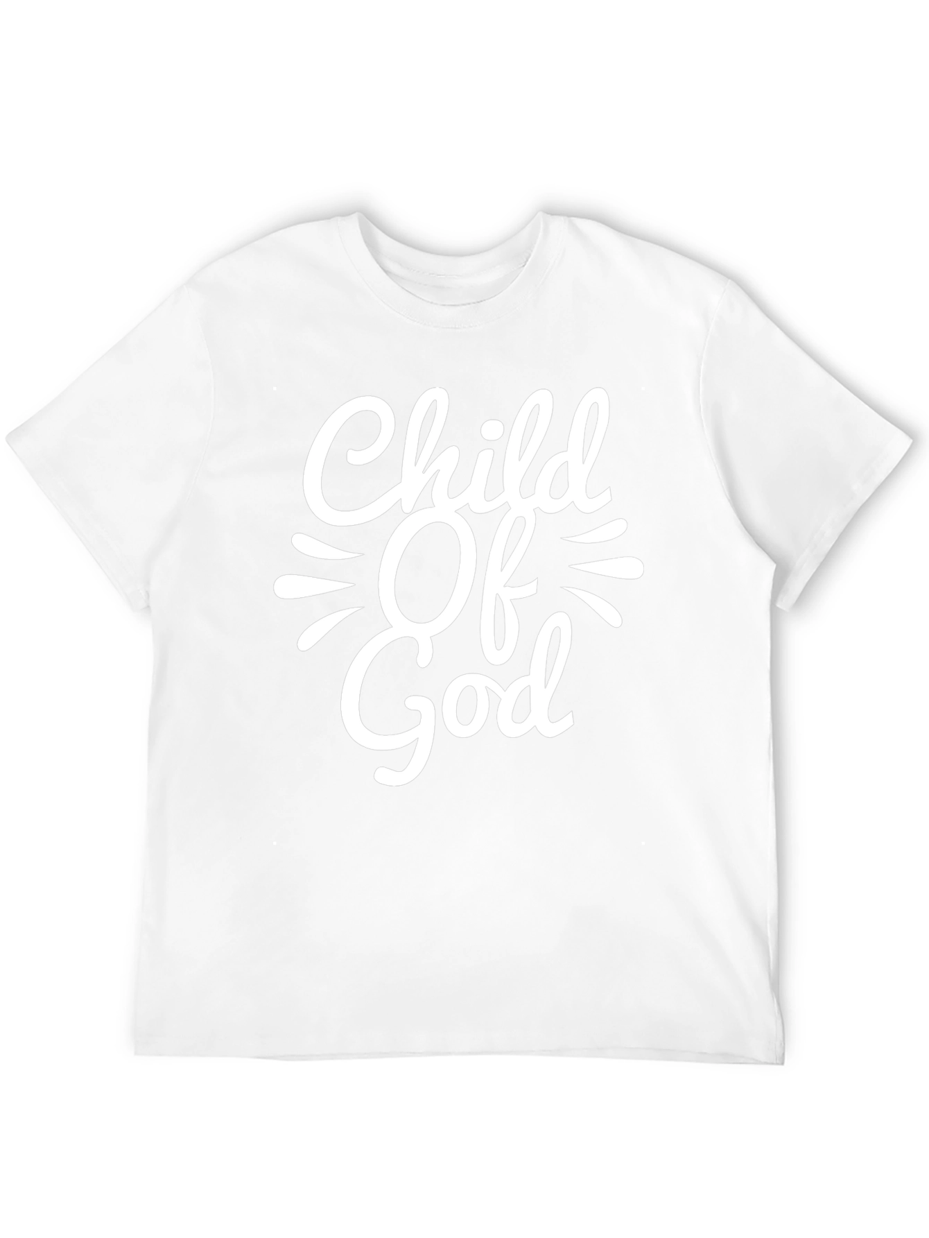 Child of God Christian Graphic T-Shirt - Black