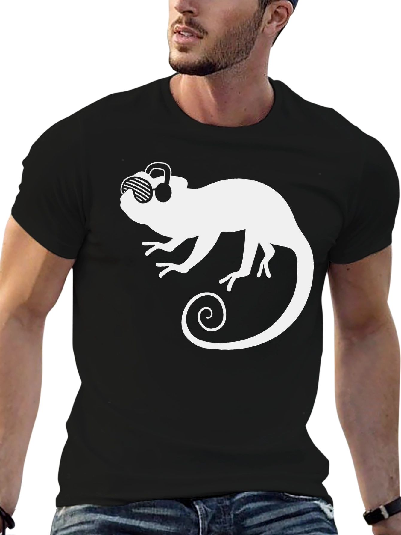 Cool Chameleon Graphic Tee