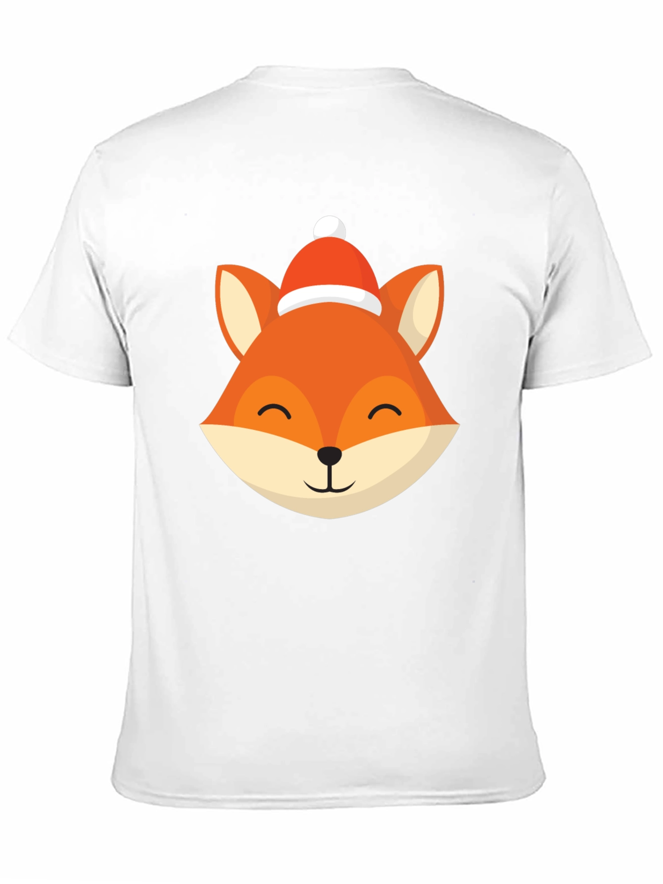 Festive Fox Graphic Tee - Holiday Style