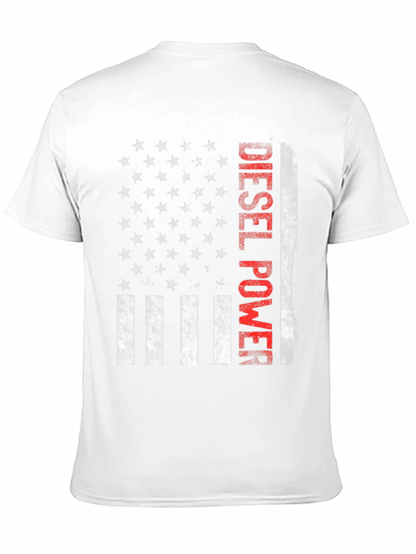 Diesel Power American Flag Graphic Tee