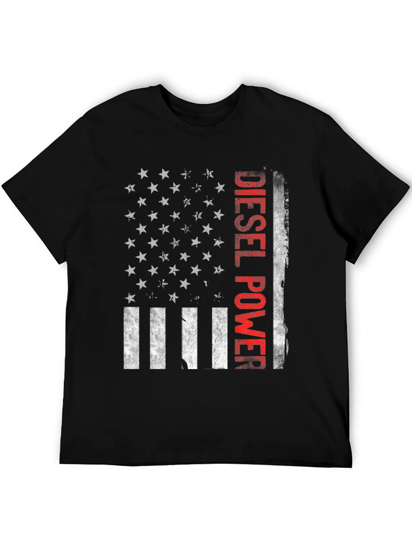 Diesel Power American Flag Graphic Tee