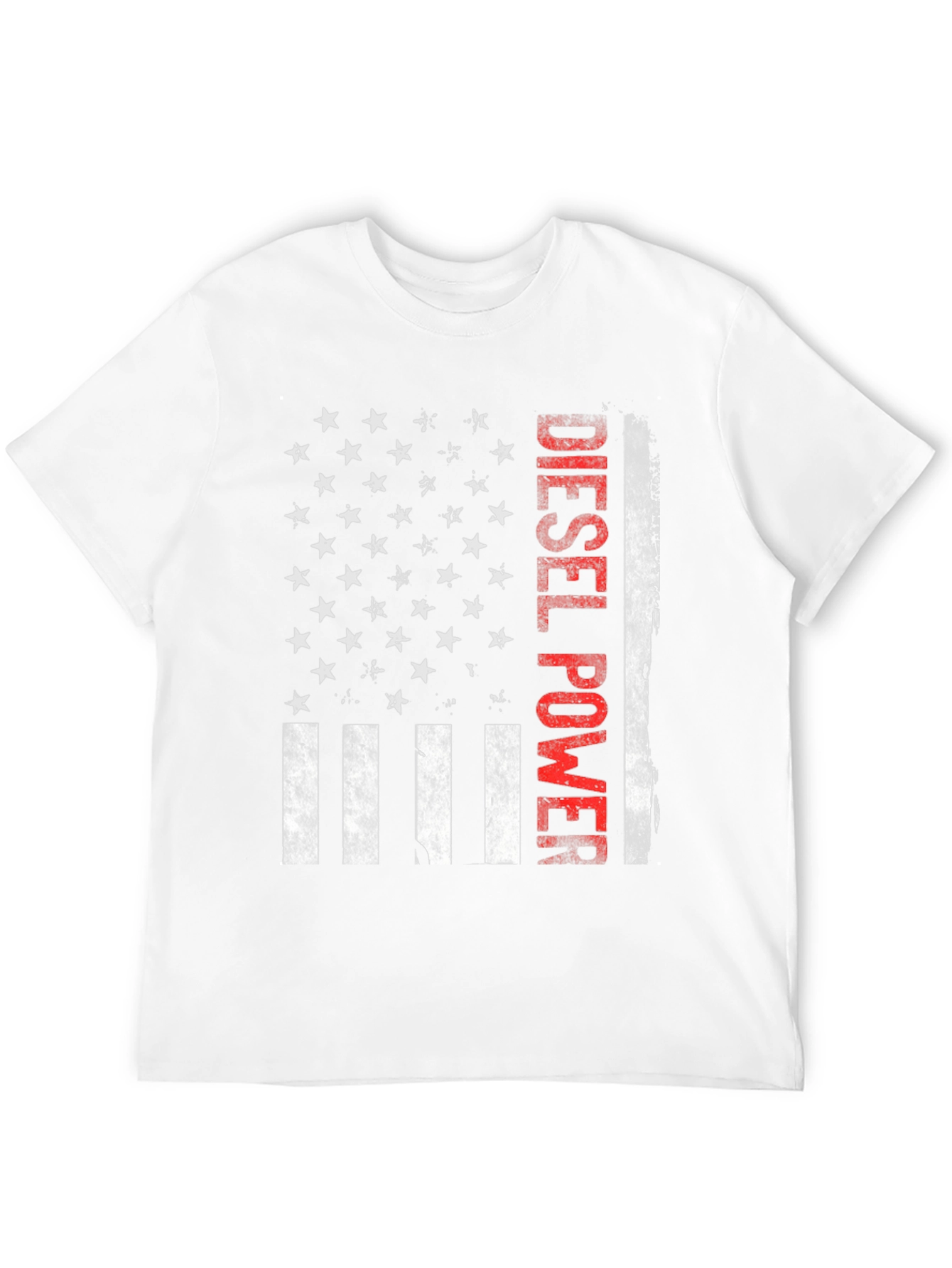 Diesel Power American Flag Graphic Tee