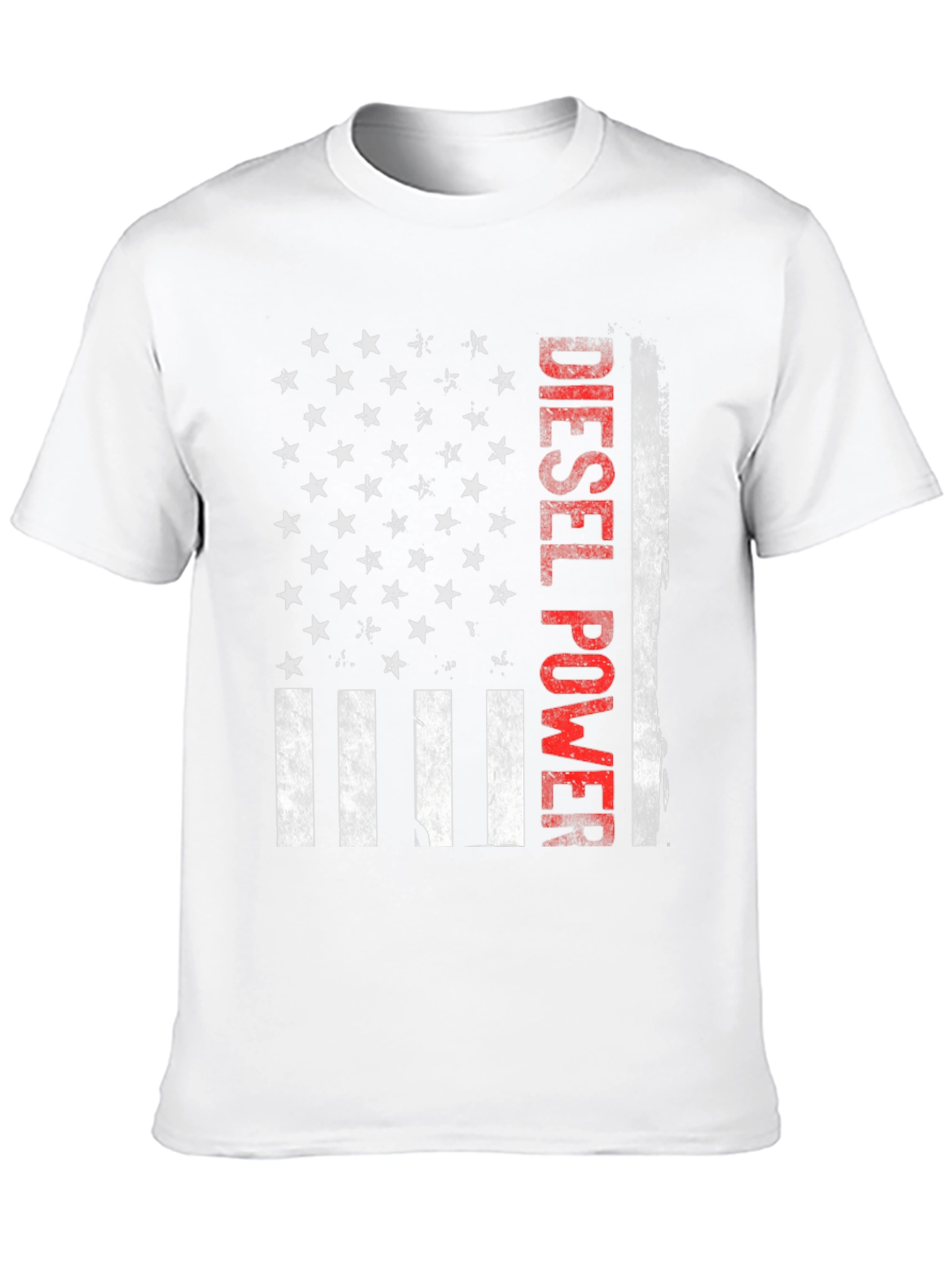 Diesel Power American Flag Graphic Tee