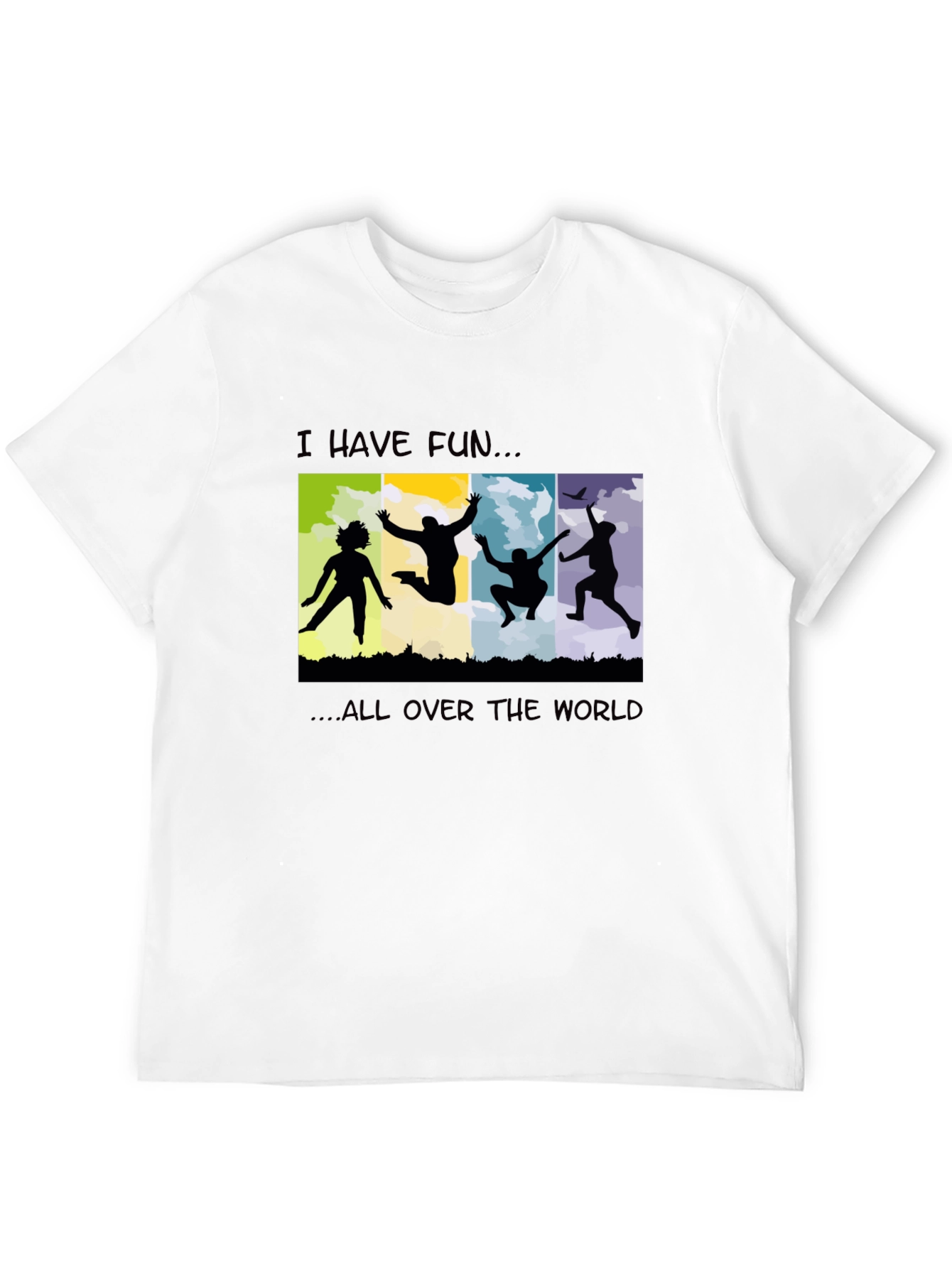 I Have Fun Black T-Shirt