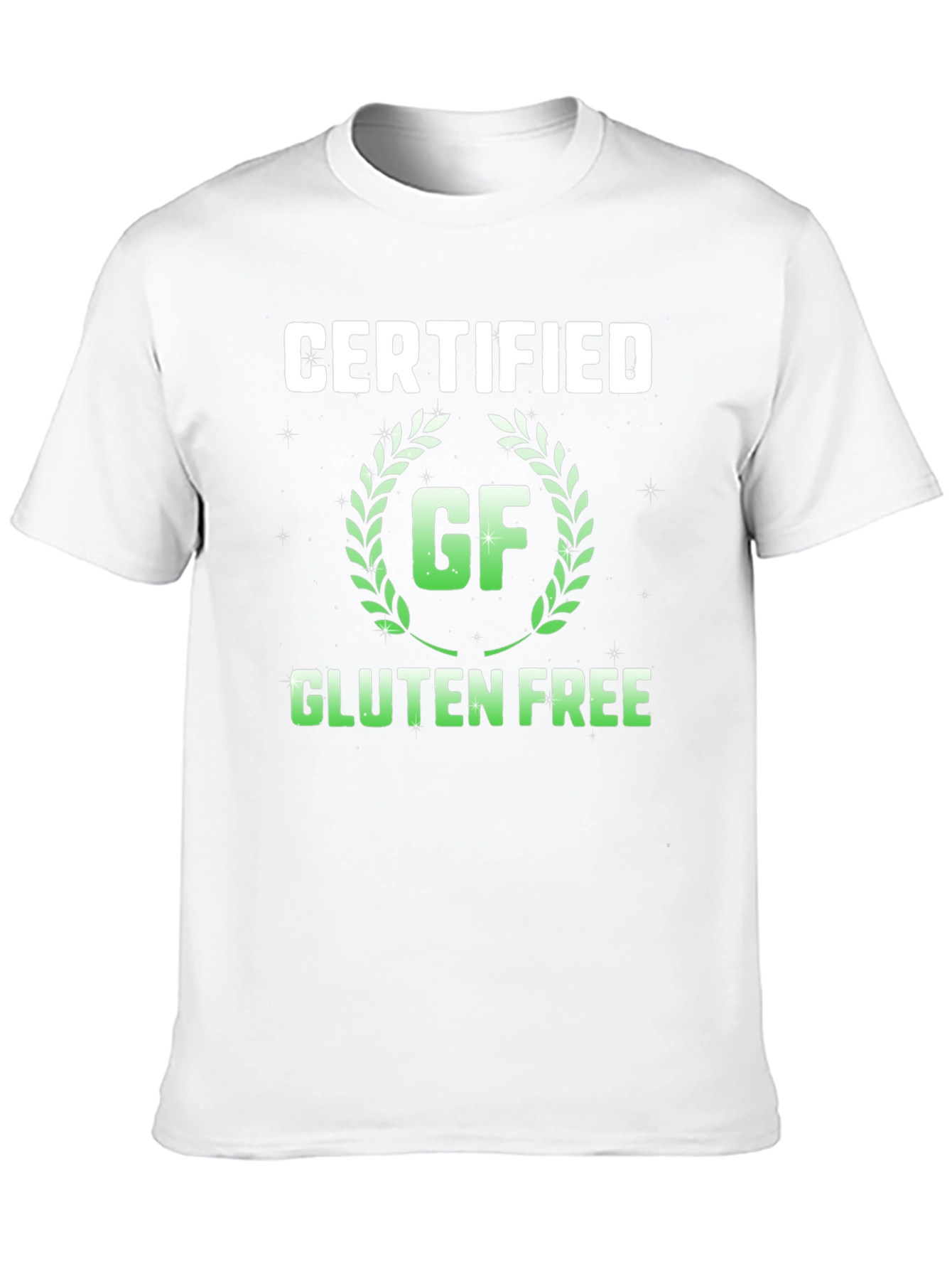 Certified Gluten Free Black T-Shirt