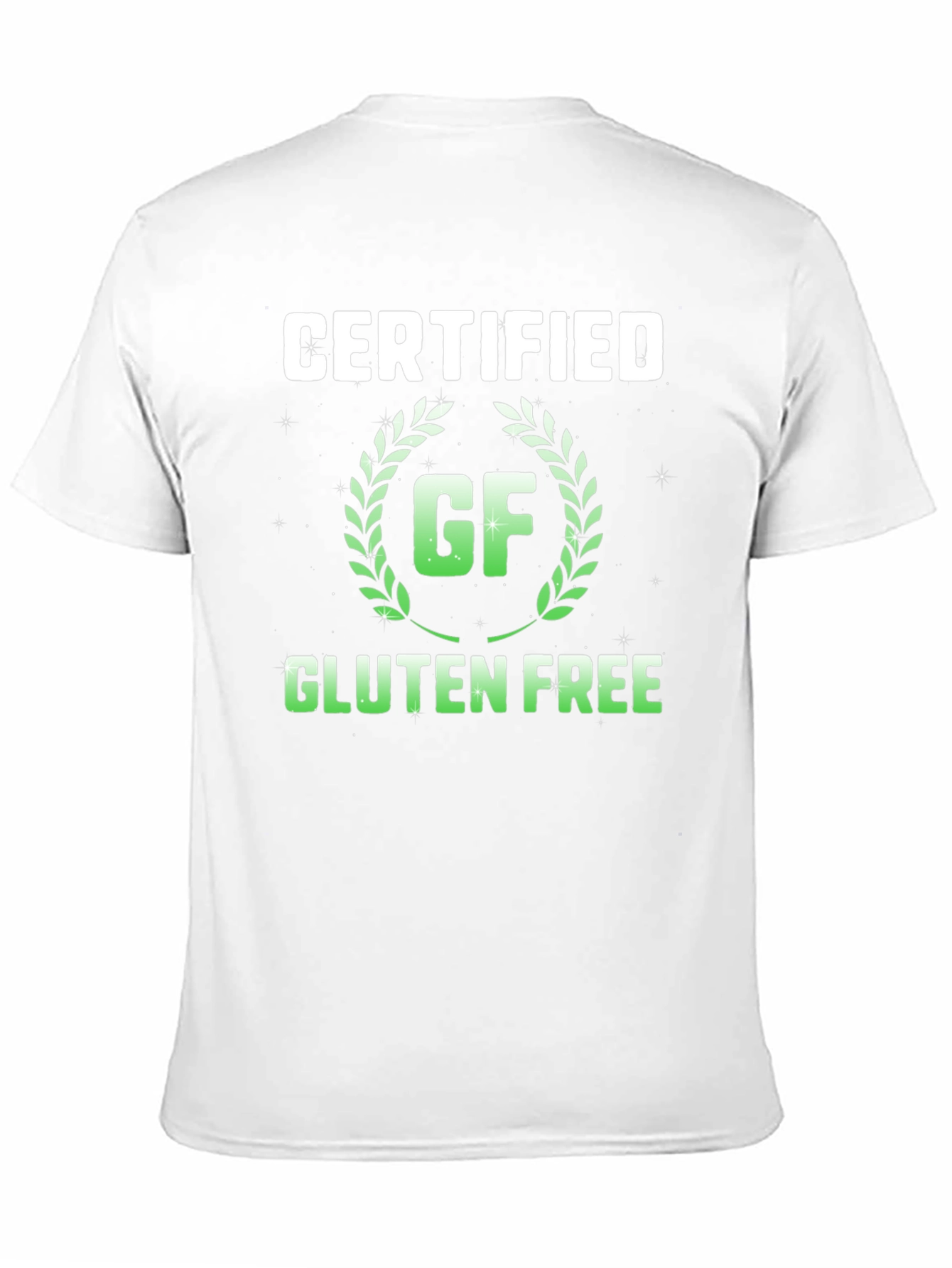 Certified Gluten Free Black T-Shirt