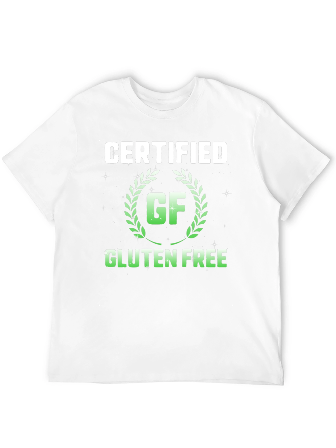 Certified Gluten Free Black T-Shirt